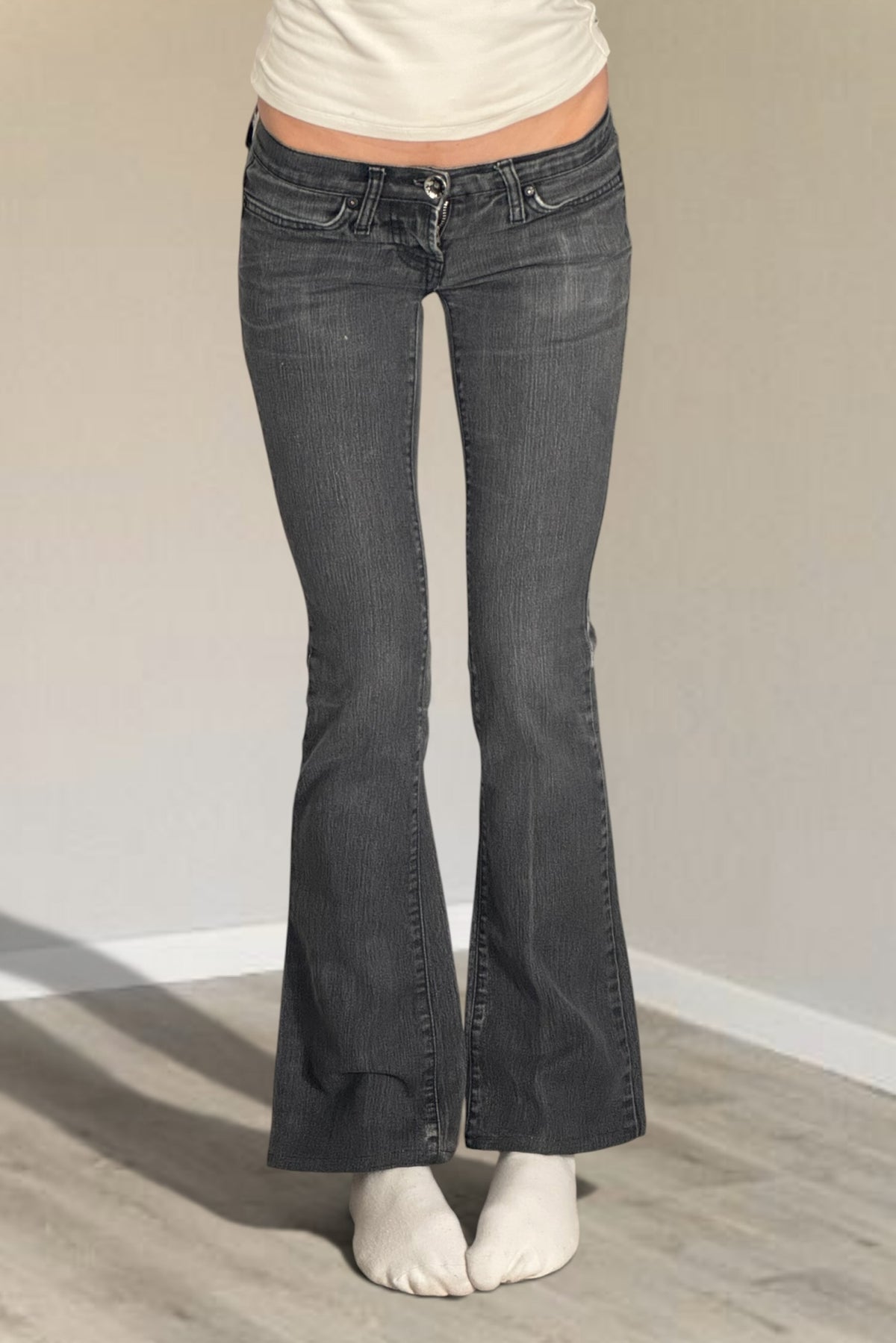 Lågmidjade jeans stl: XS