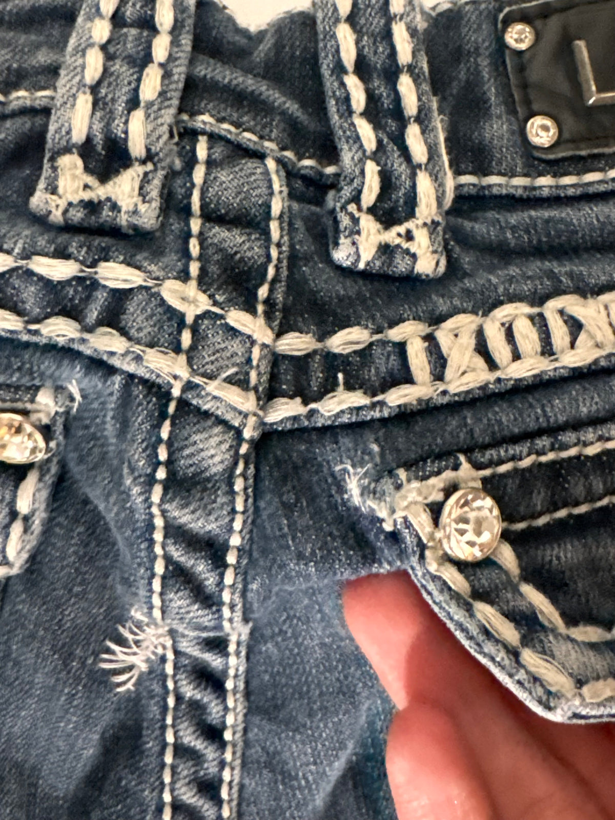 L.A idol jeans shorts stl: XS/S