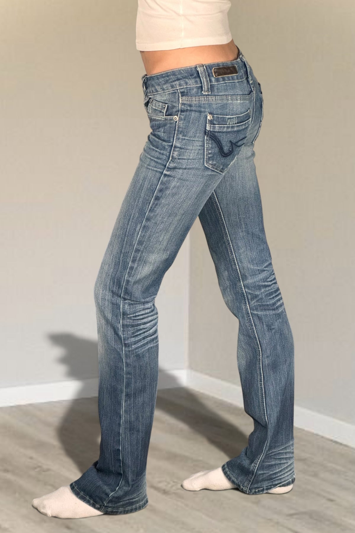 Lågmidjade jeans stl: XS