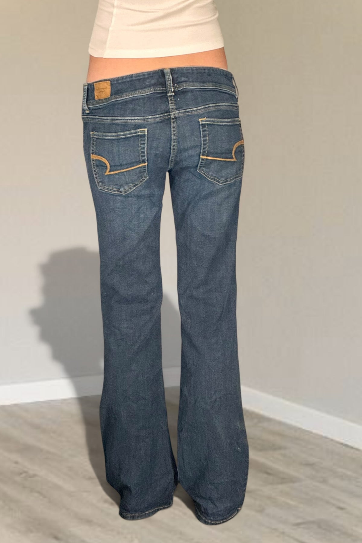 Lågmidjade jeans stl: S/M