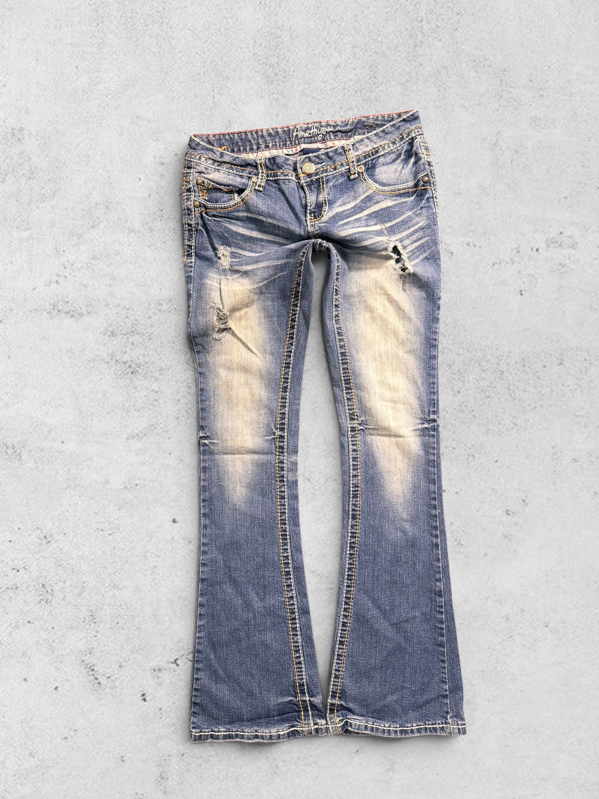 Lågmidjade jeans stl: S