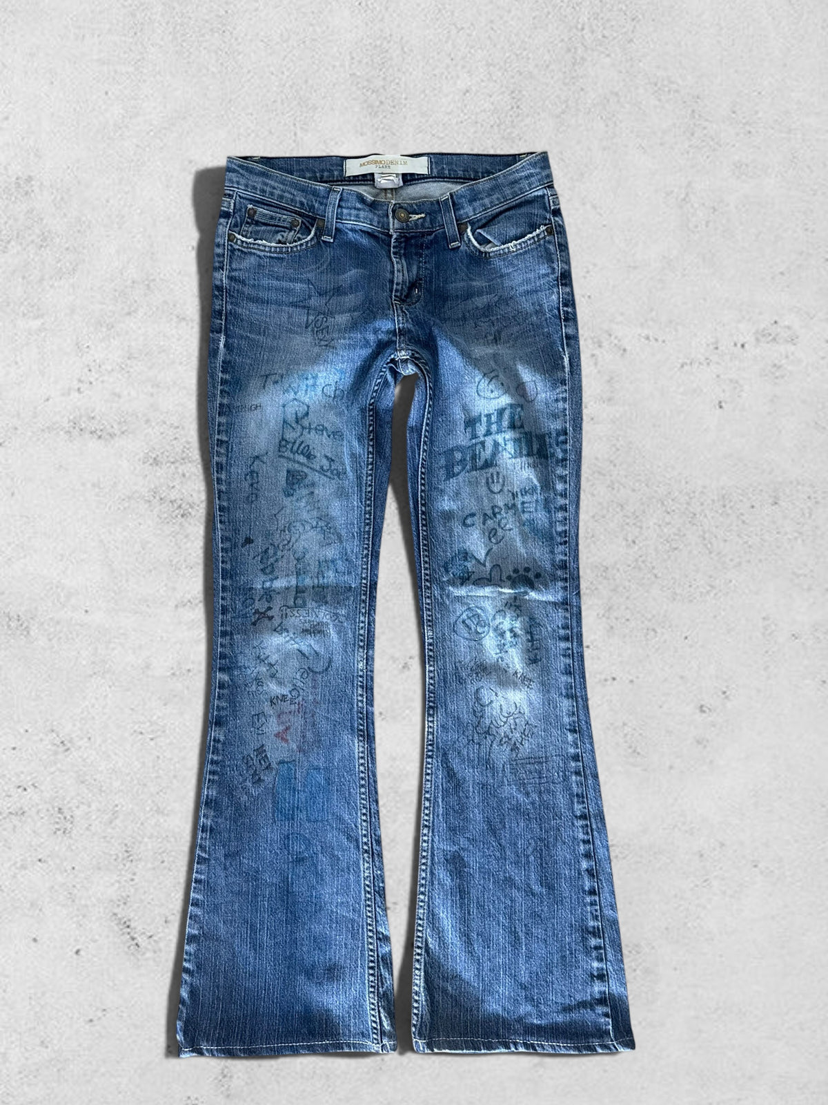 Low-rise jeans size: XS