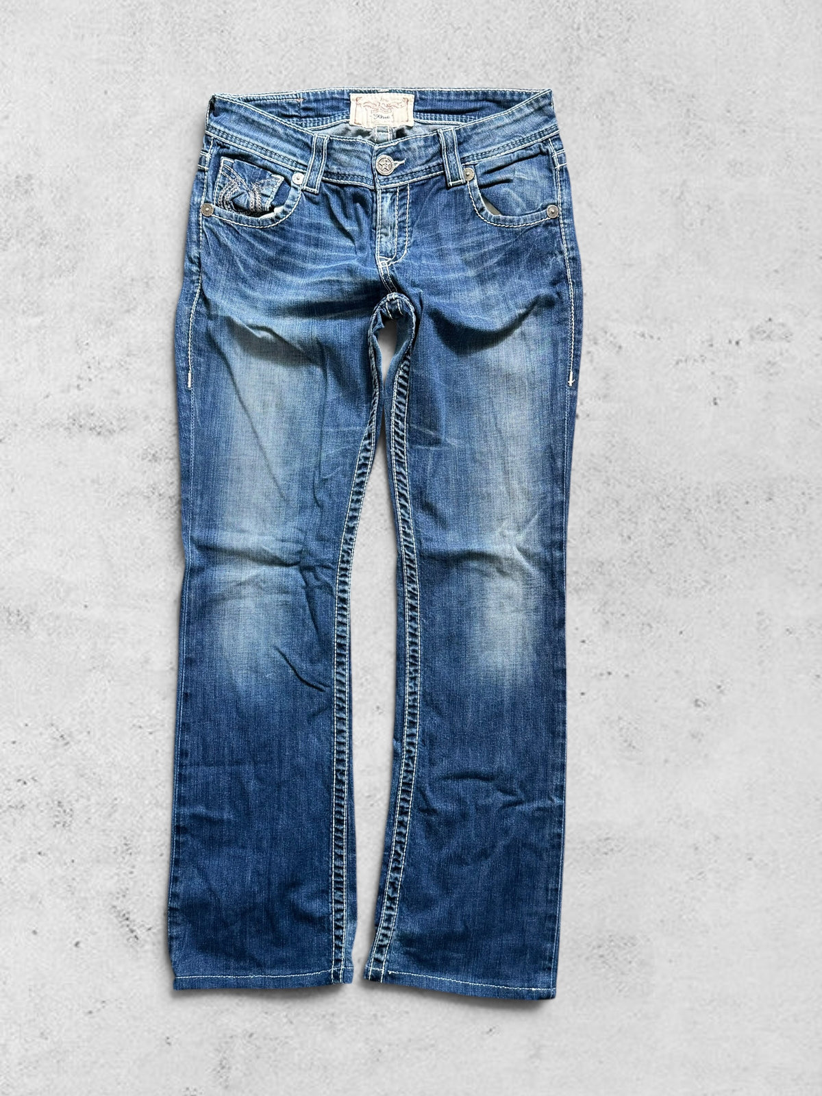 Lågmidjade jeans stl: S