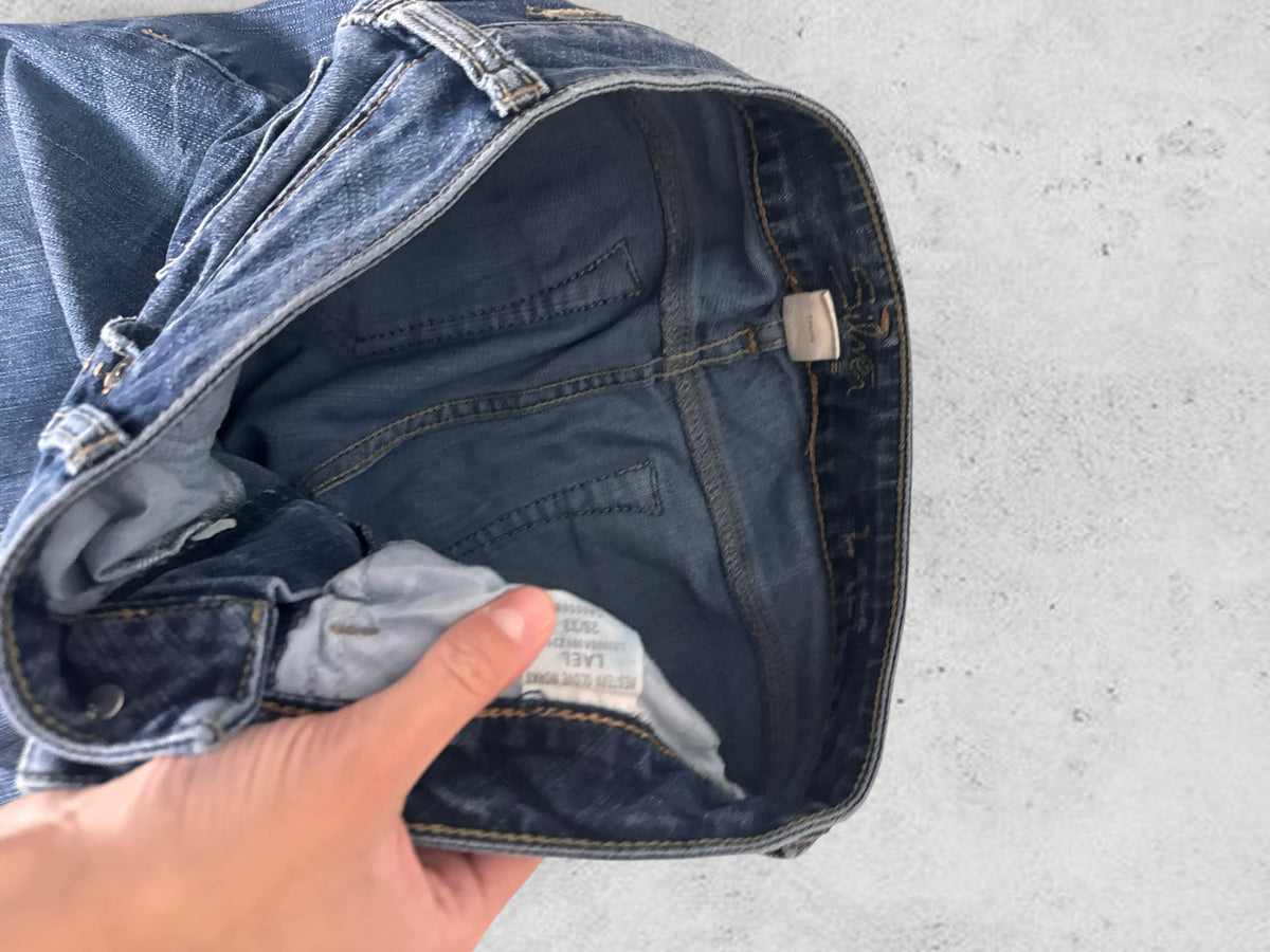 Low-rise jeans size: S