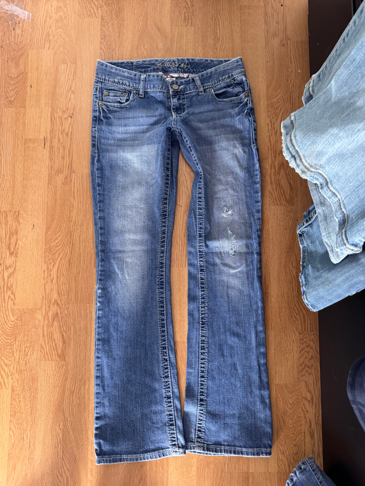 Low-rise jeans size: S