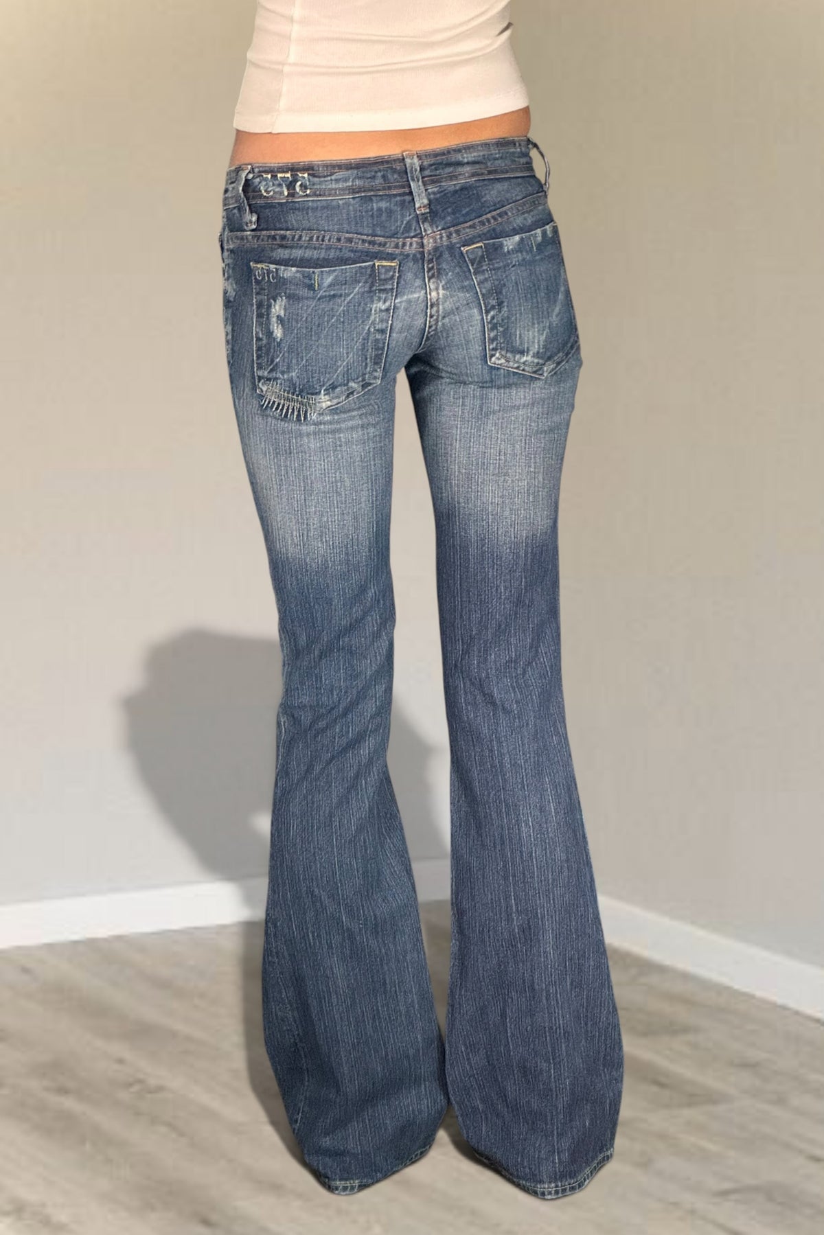 Lågmidjade jeans stl: XXS
