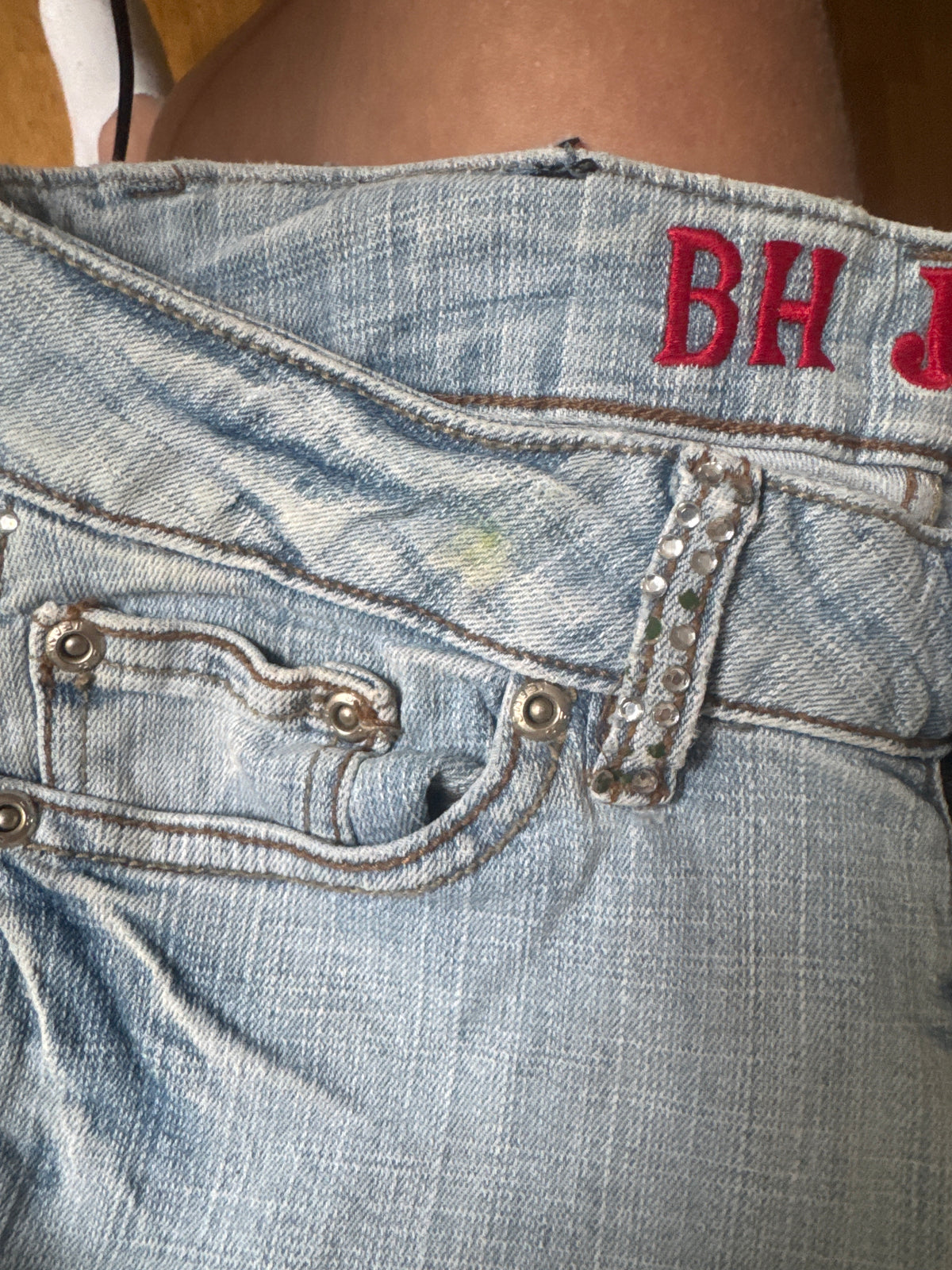 Lågmidjade jeans stl: XS