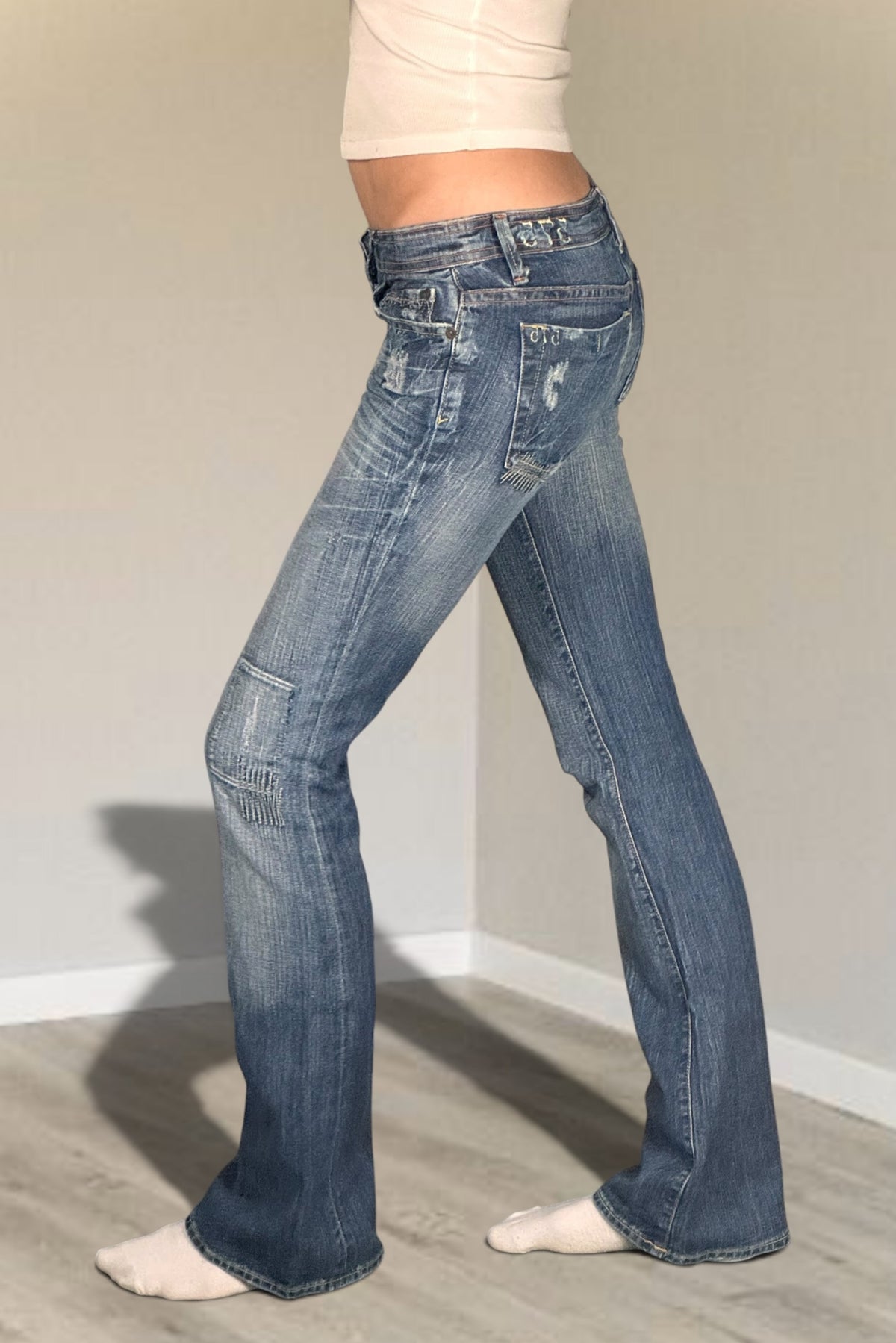 Lågmidjade jeans stl: XXS