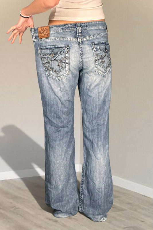 Lågmidjade jeans stl: M/L