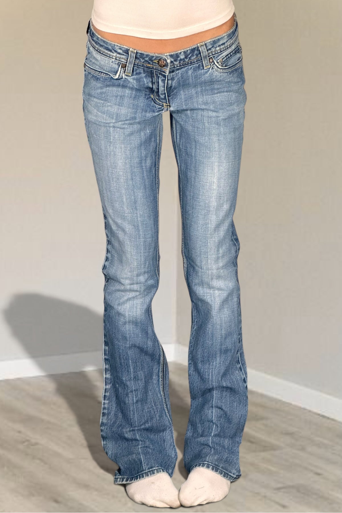 Lågmidjade jeans stl: XS/S