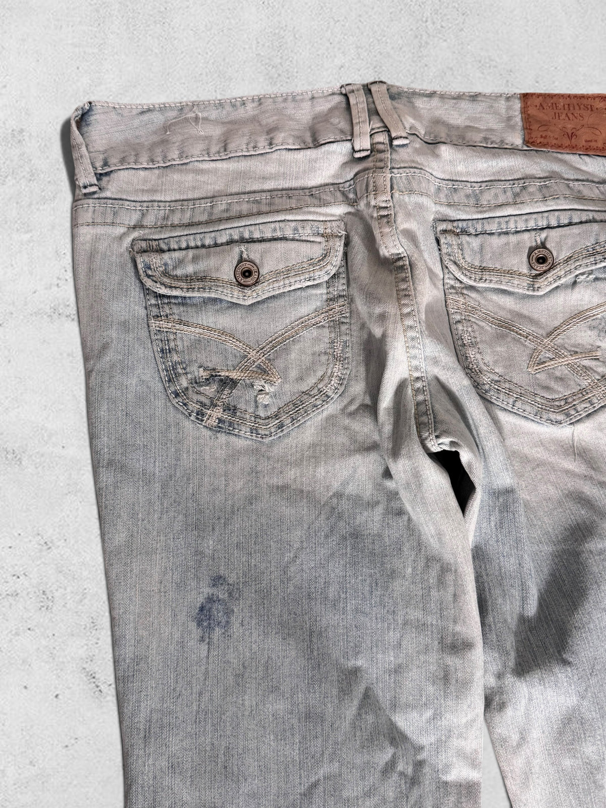 Lågmidjade jeans stl: M