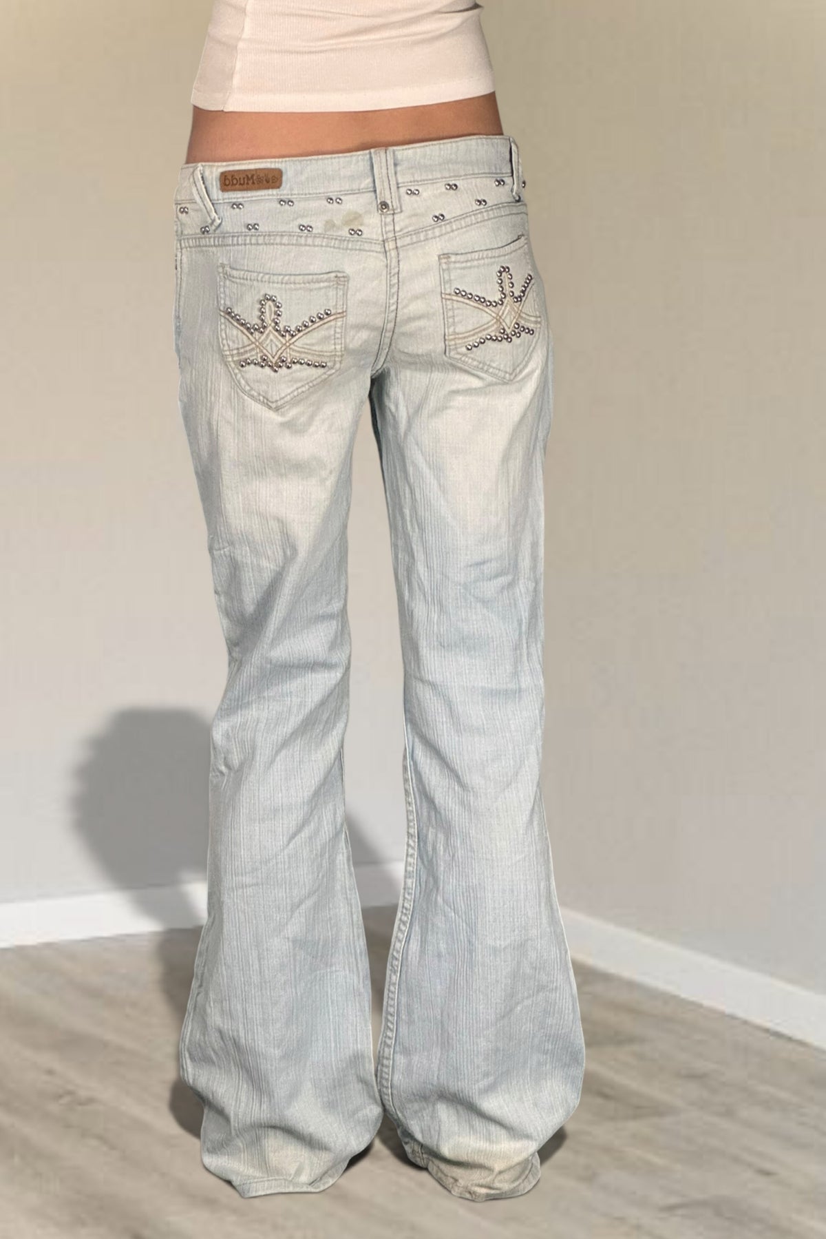 Lågmidjade jeans stl: S