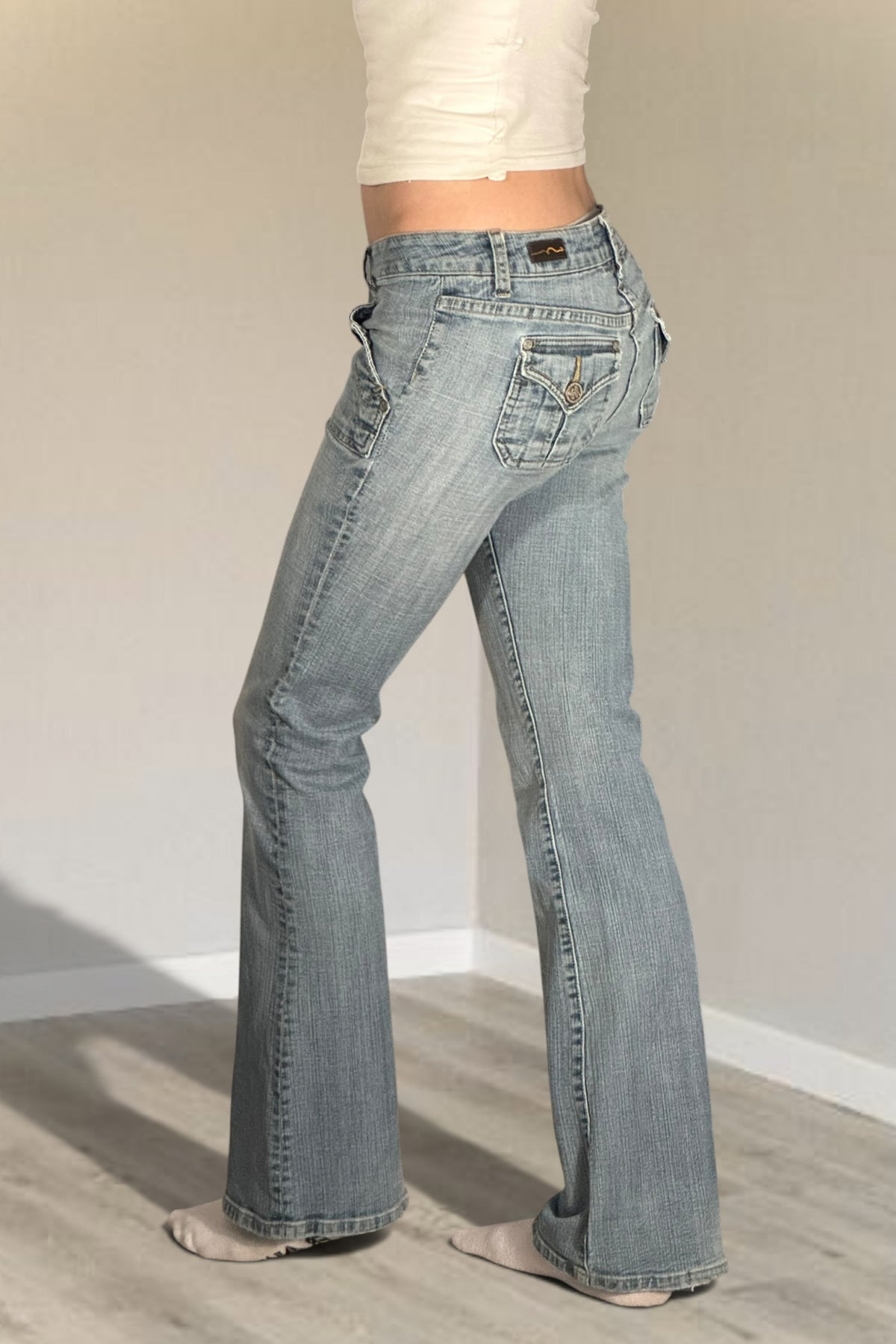 Lågmidjade jeans stl: XS