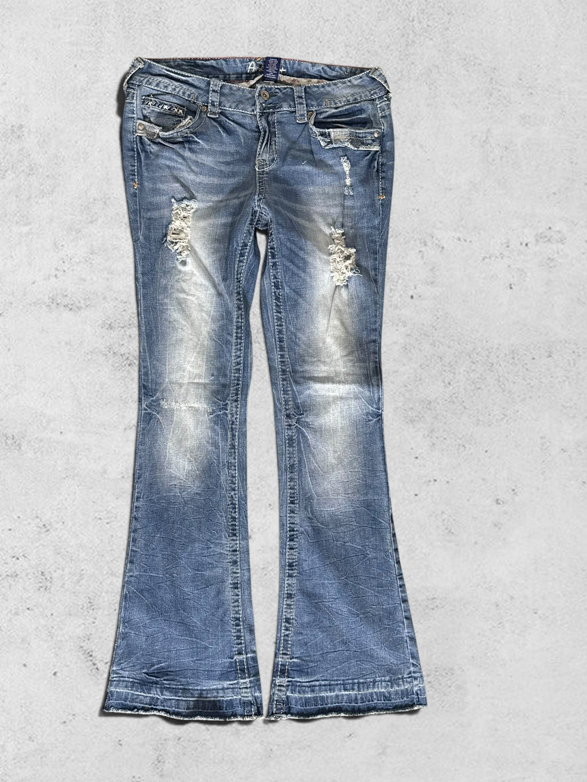 Lågmidjade jeans stl: S/M