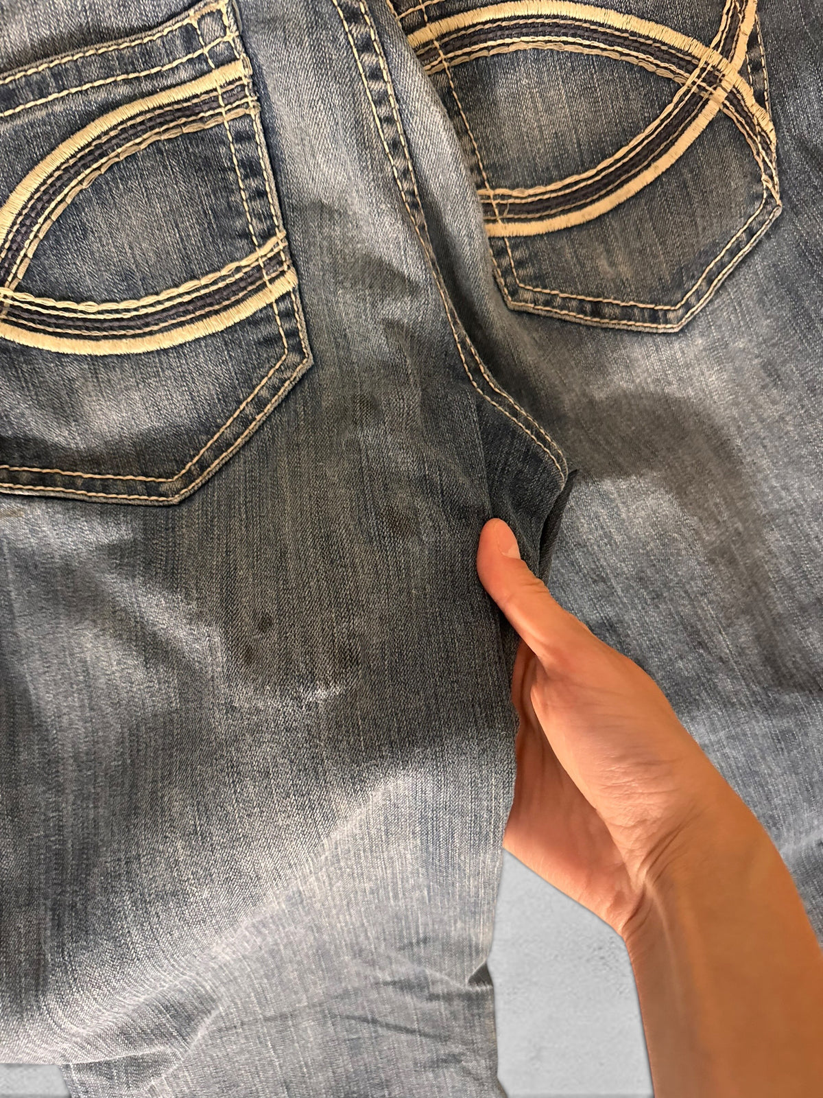 Flare jeans size: M