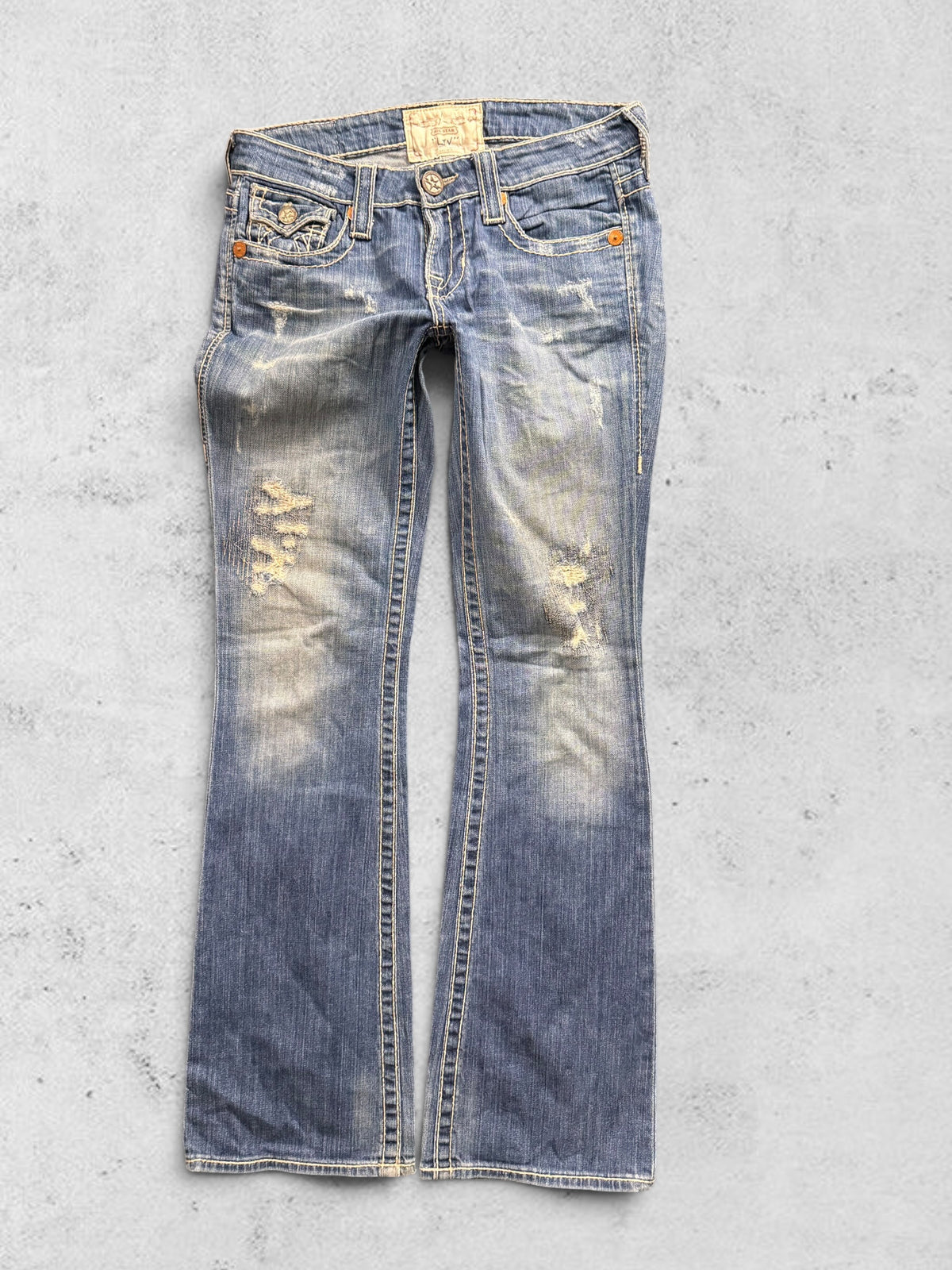 Lågmidjade jeans stl: S
