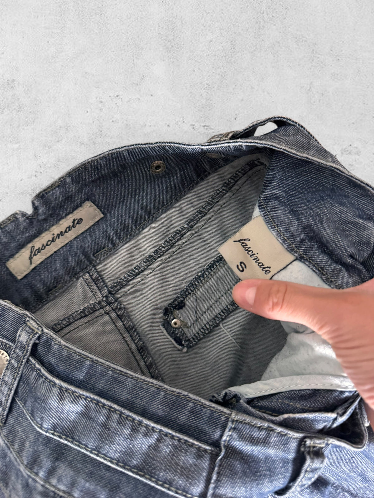 Lågmidjade jeans stl: XXS