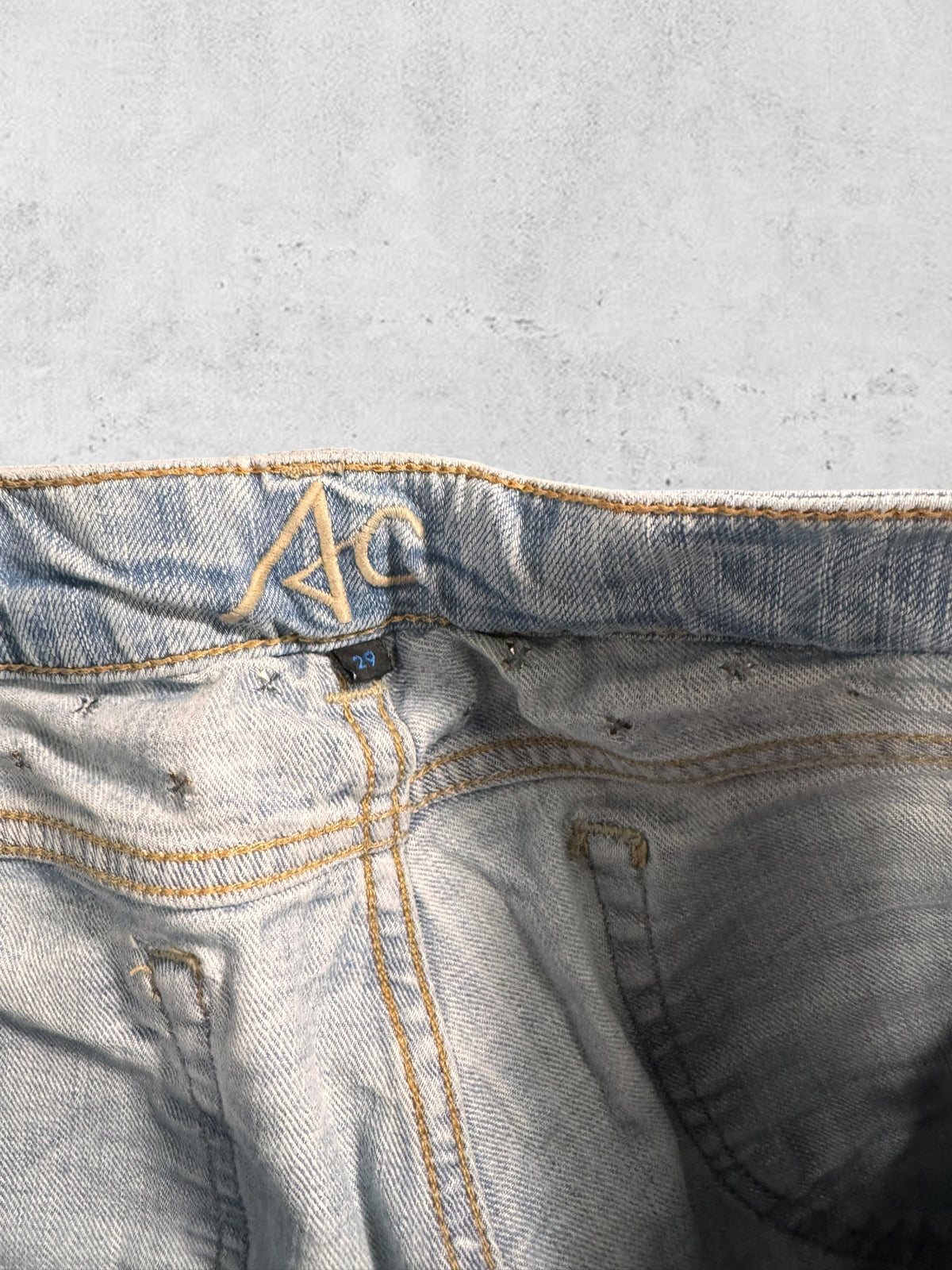 Lågmidjade jeans stl: S