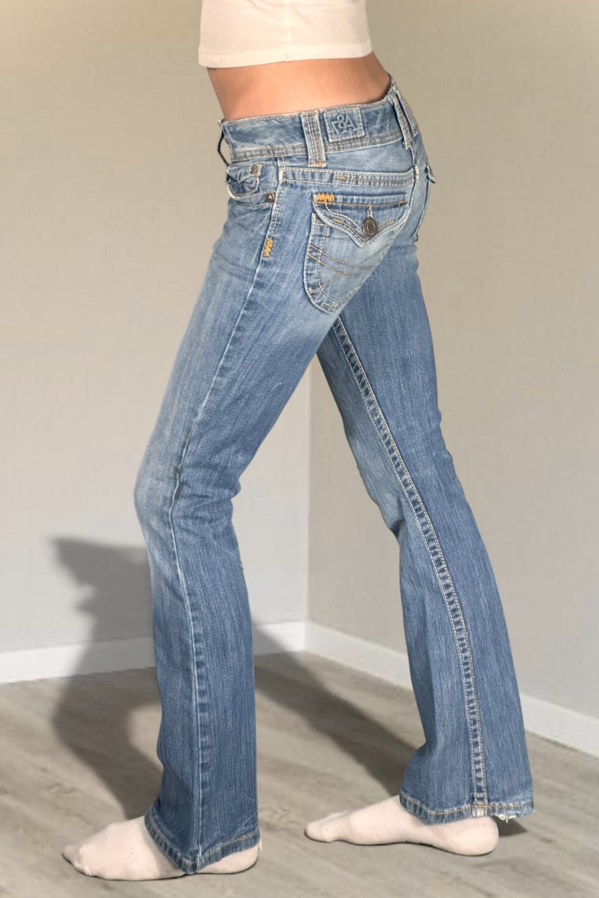 Lågmidjade jeans stl: XS