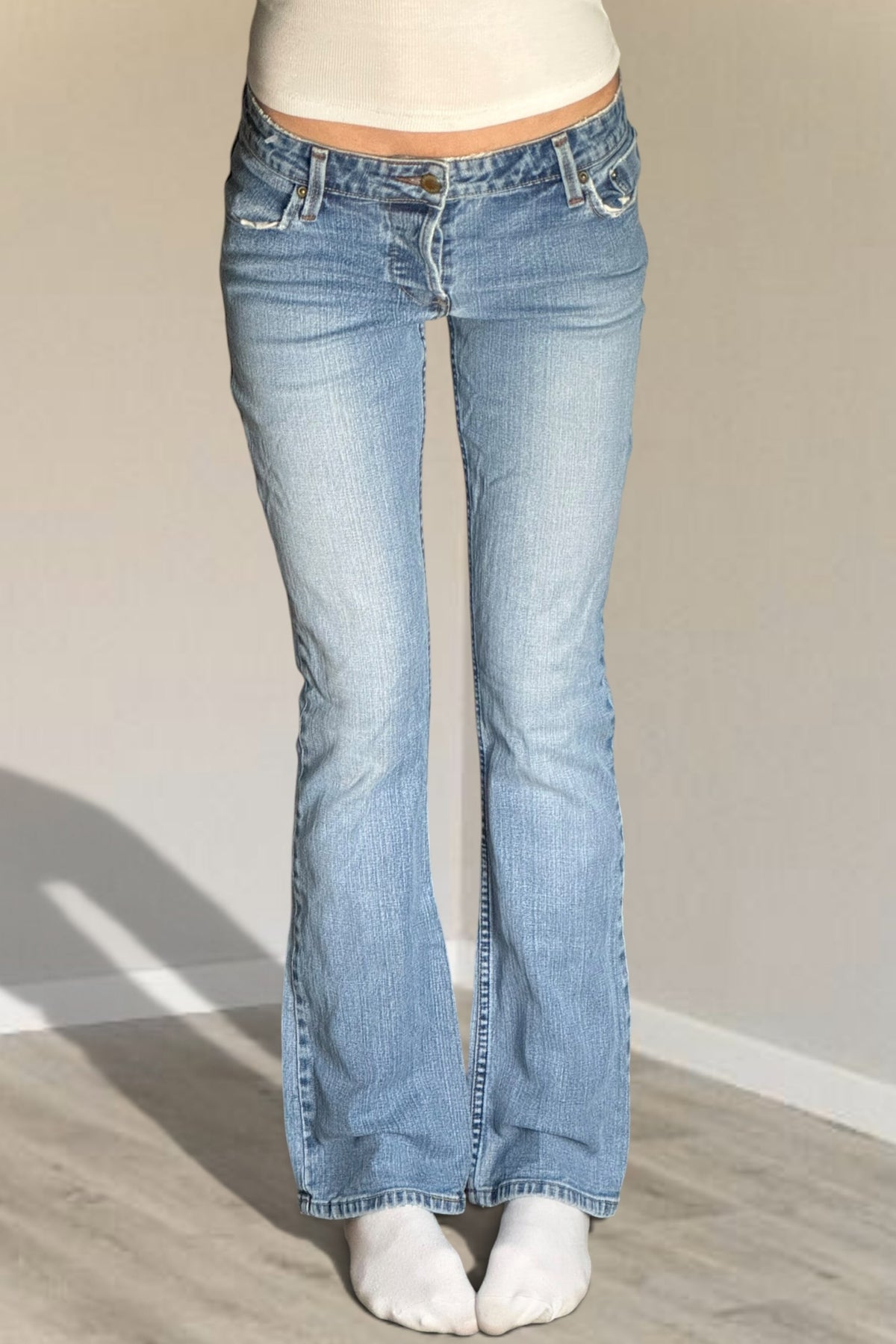 Lågmidjade jeans stl: XS