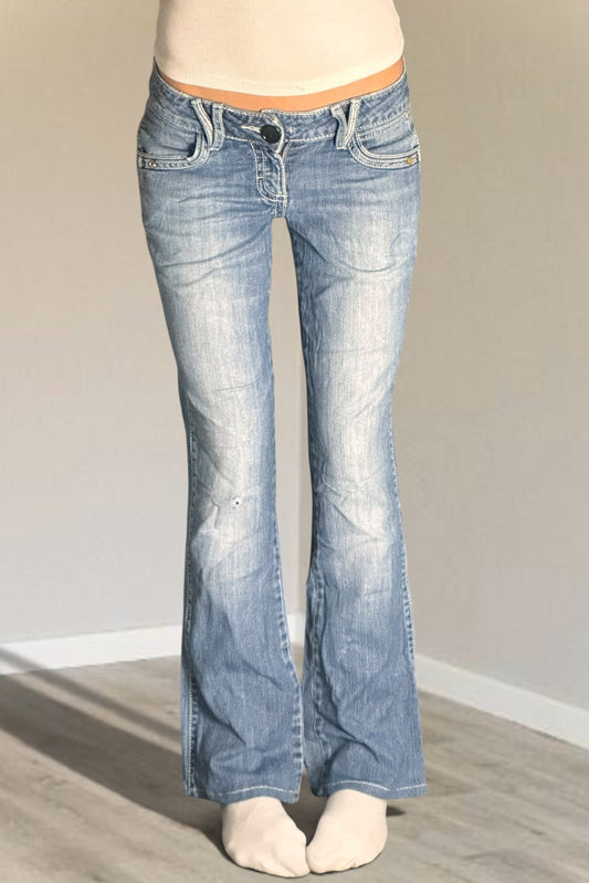 Lågmidjade jeans stl: XS