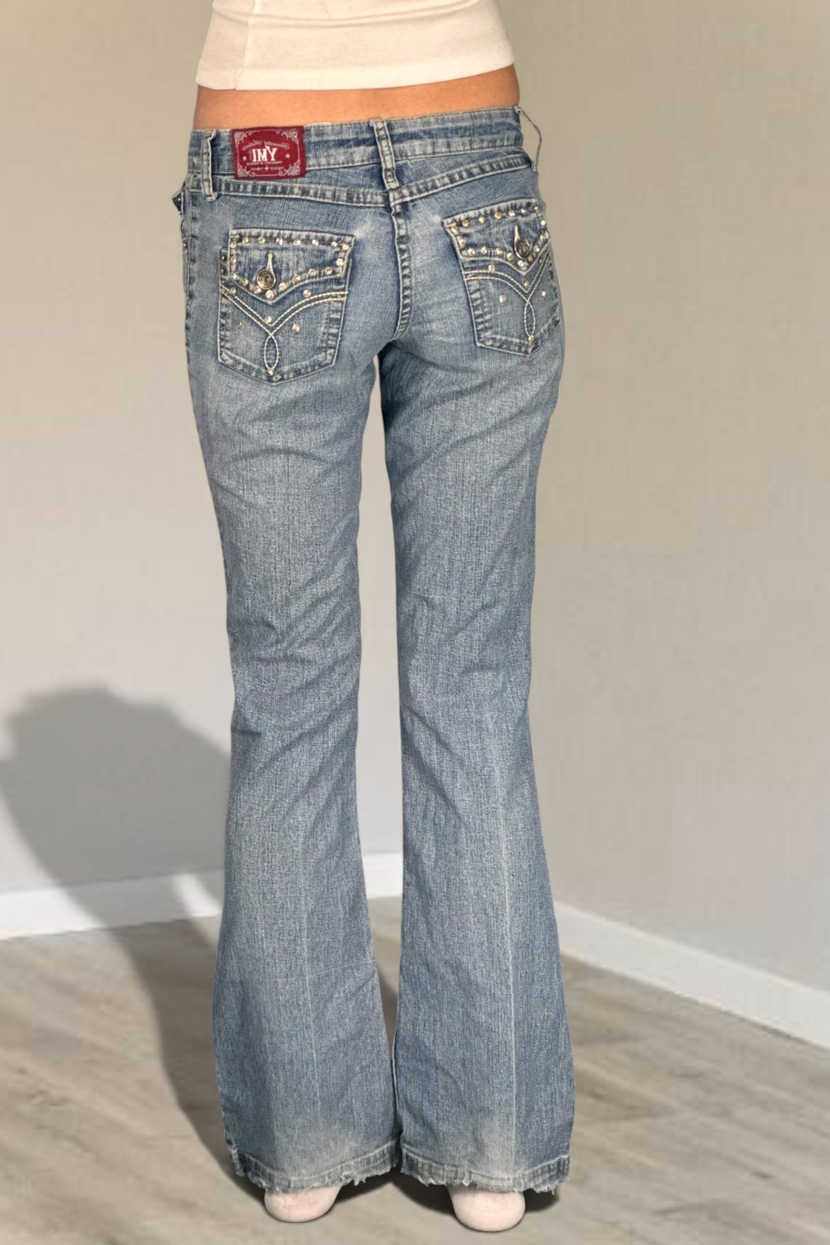 Lågmidjade jeans stl: XS