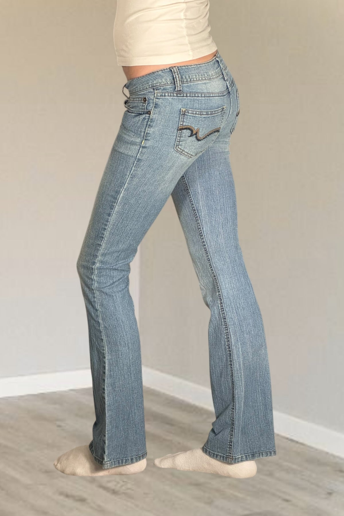 Lågmidjade jeans stl: XXS