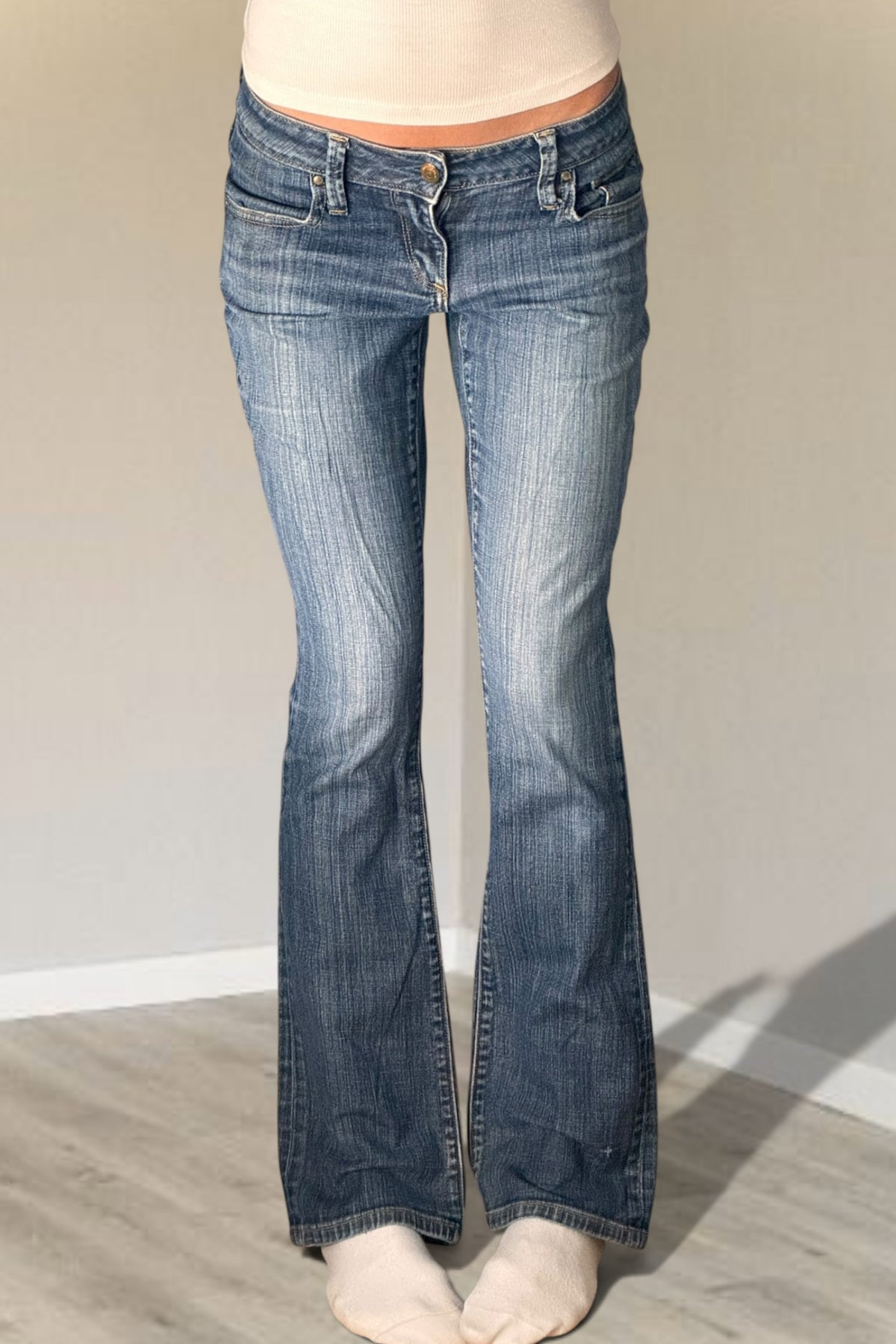 Lågmidjade jeans stl: XS