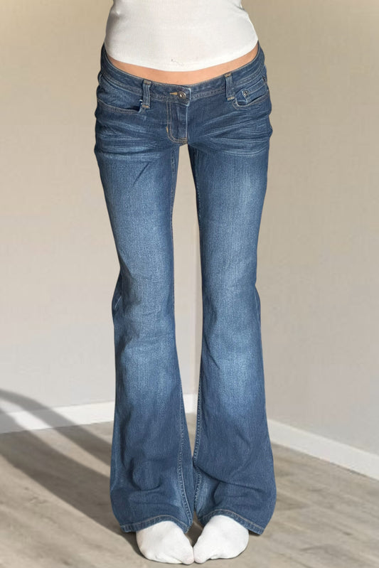 Lågmidjade jeans stl: S