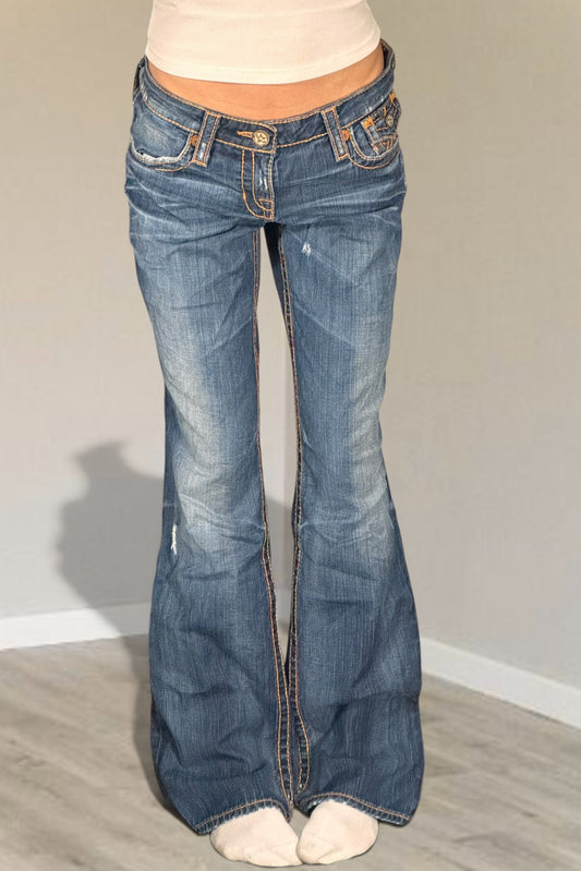 Lågmidjade jeans stl: M/L