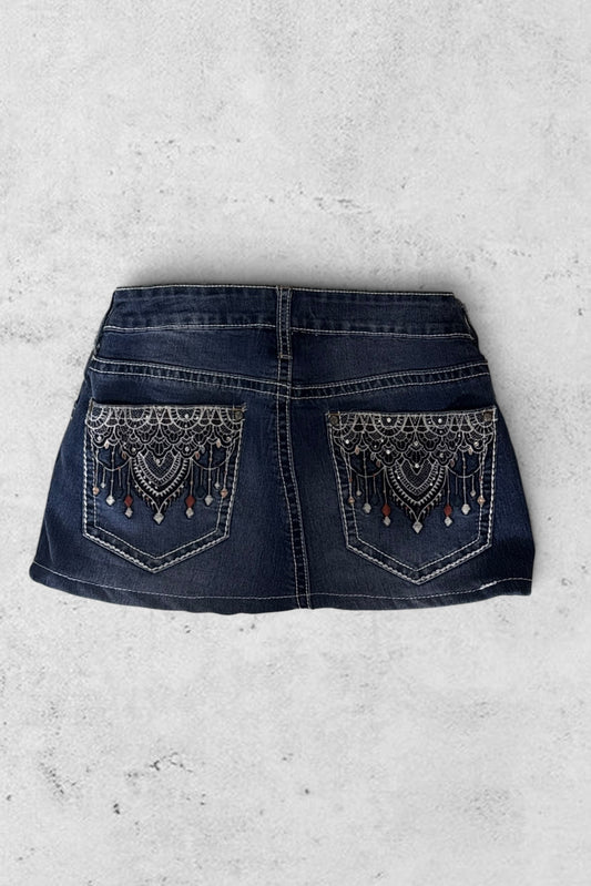 Jeans kjol stl: XS