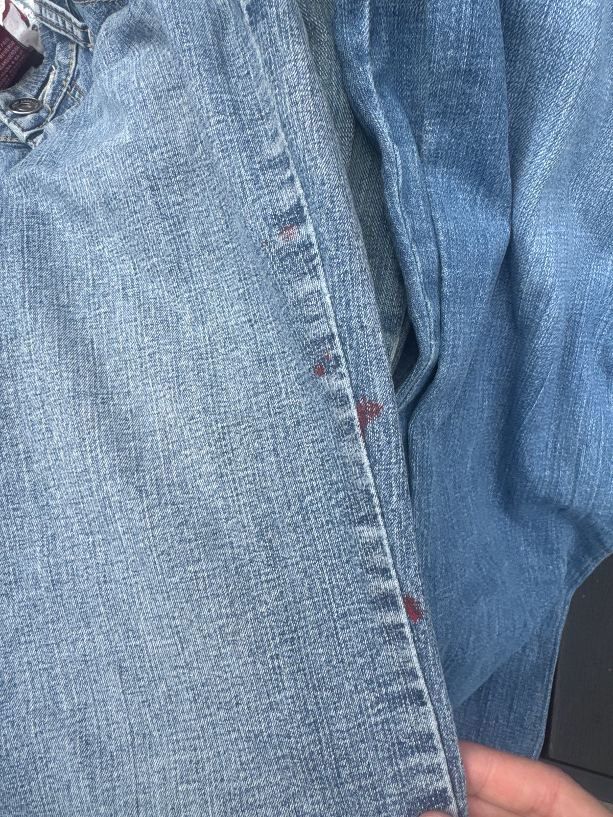 Lågmidjade jeans stl: XS