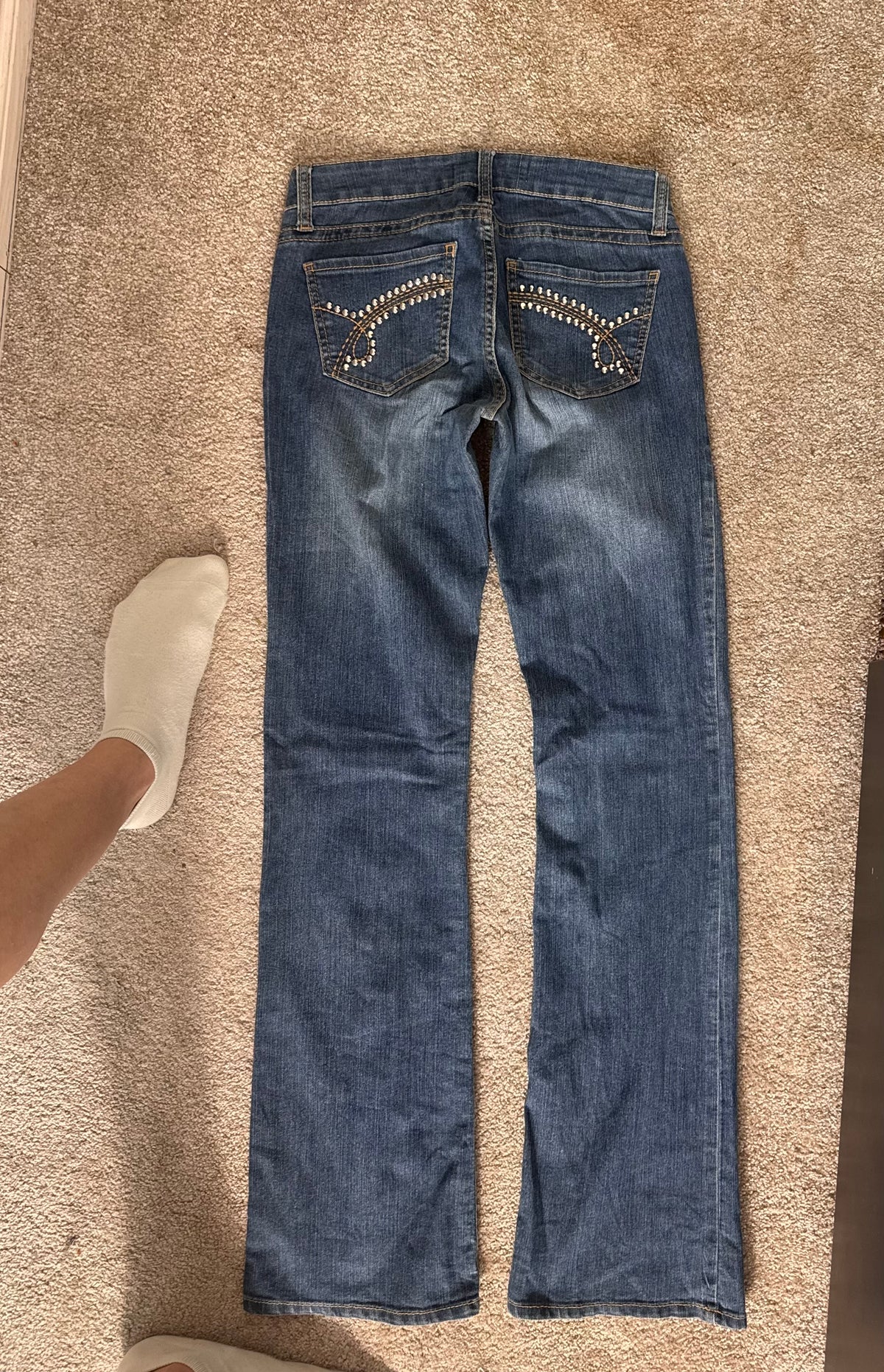 Lågmidjade jeans stl: XXS