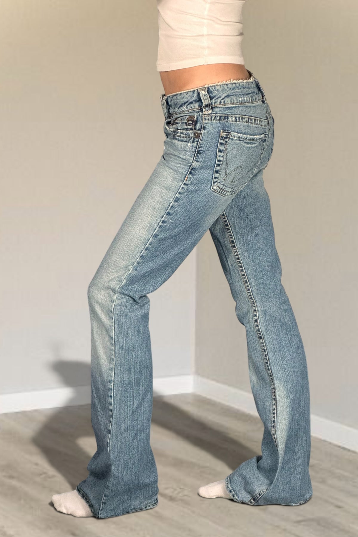 Lågmidjade jeans stl: XS