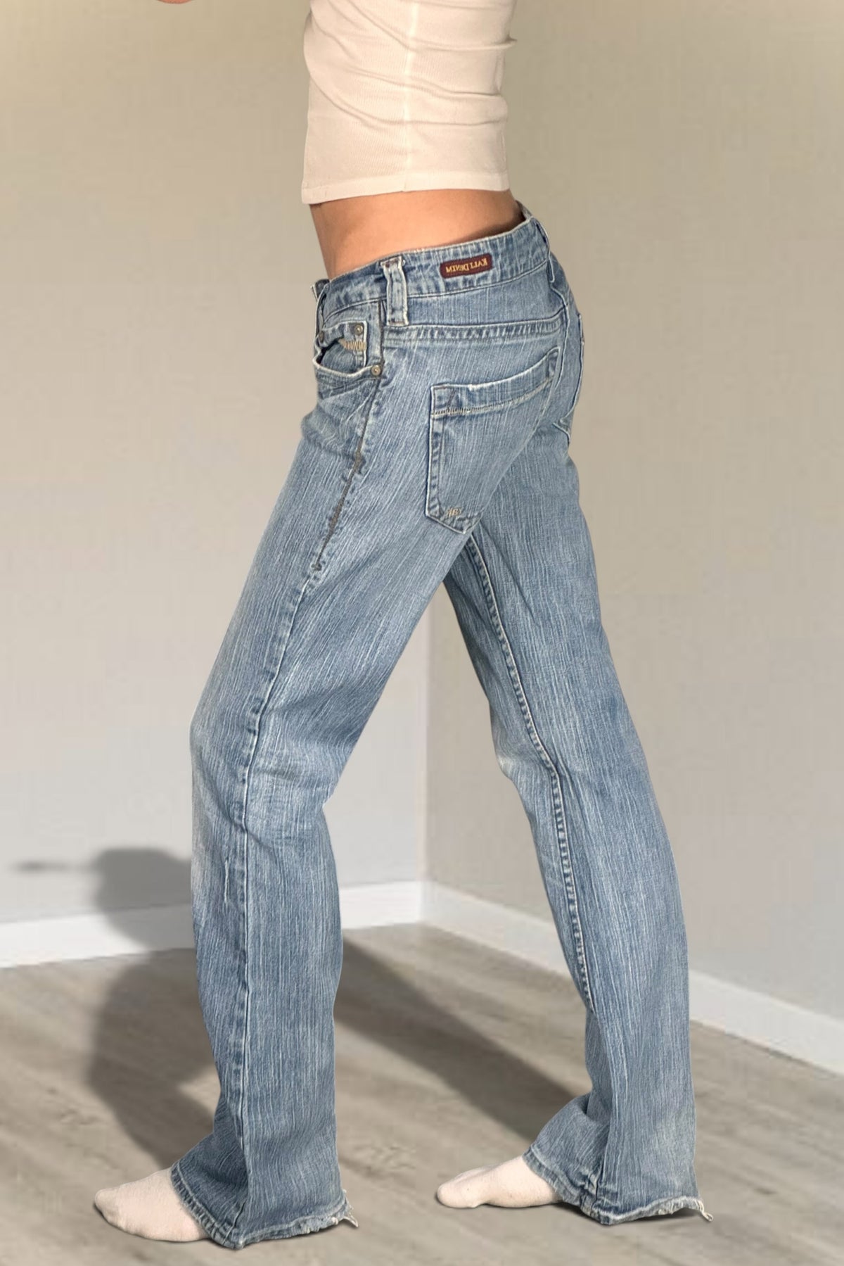 Lågmidjade jeans stl: S