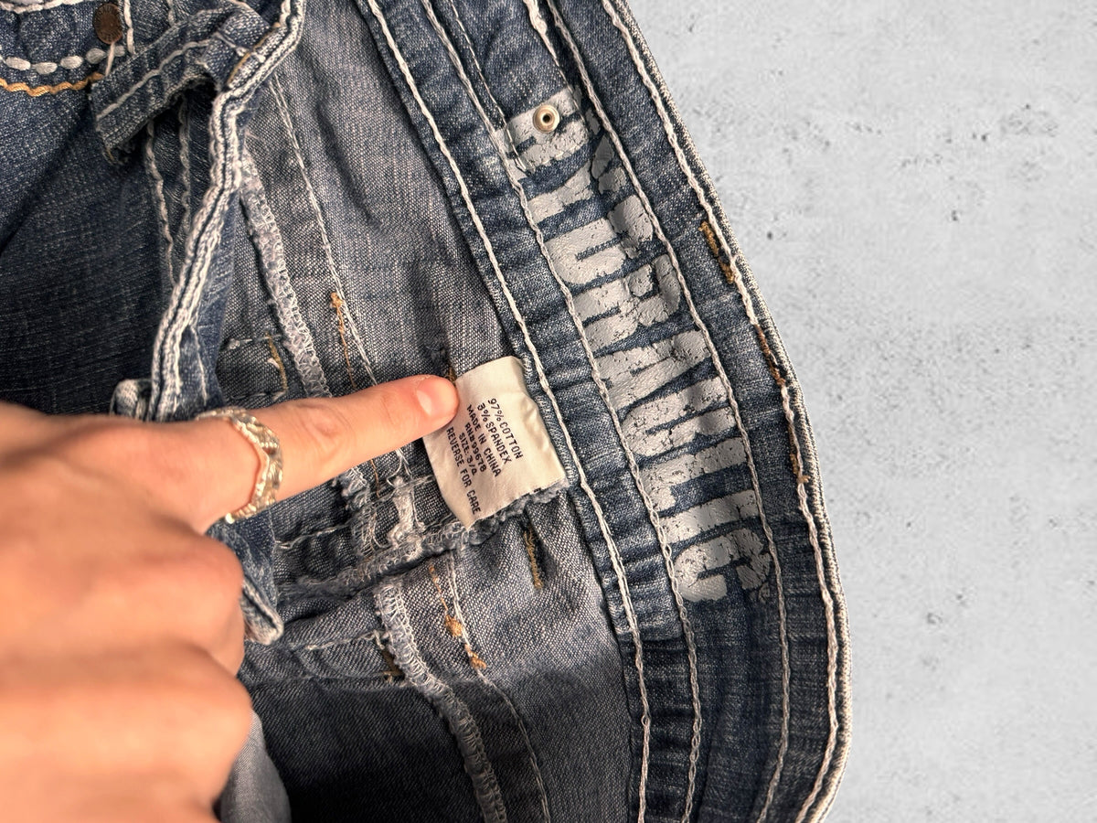 Lågmidjade jeans stl: S