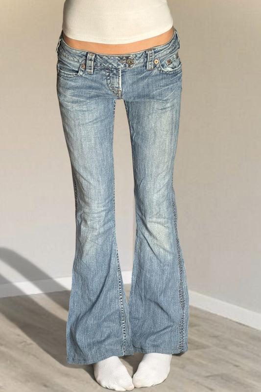 Lågmidjade jeans stl: S