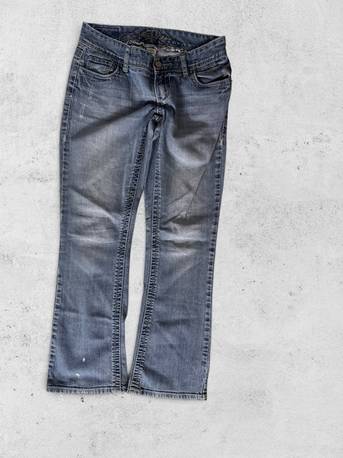 Low-rise jeans size: S