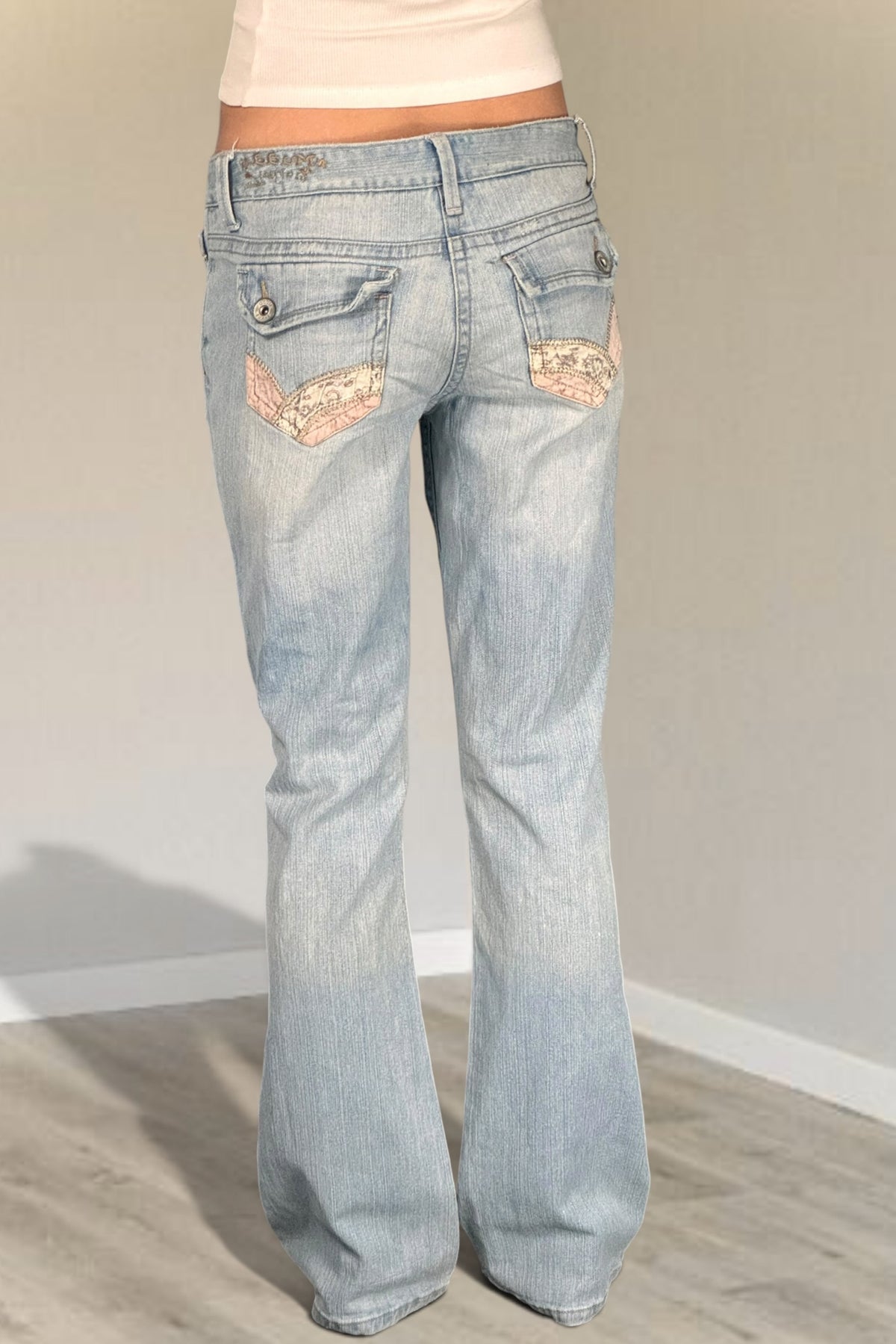Lågmidjade jeans stl: S