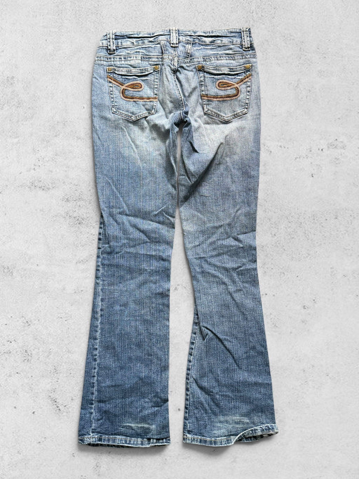 Lågmidjade jeans stl: S