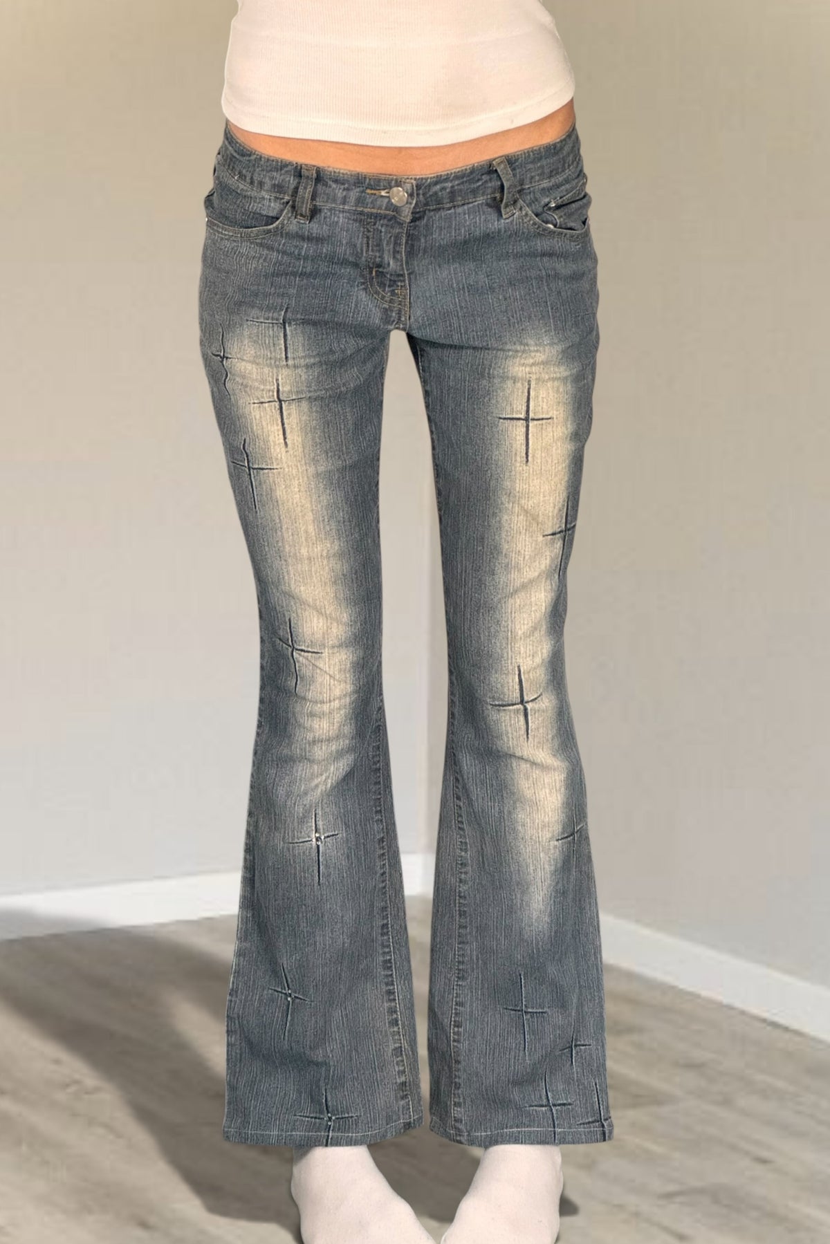 Lågmidjade jeans stl: XXS