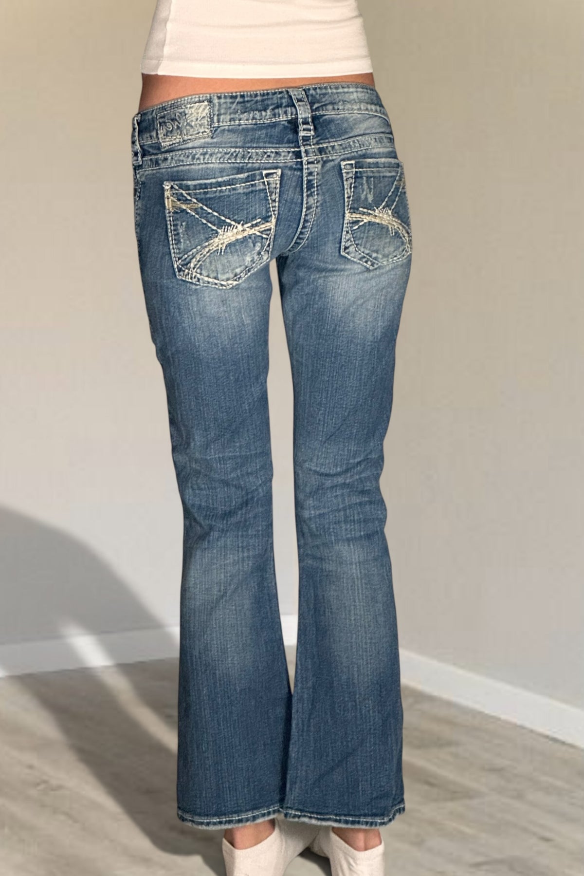 Lågmidjade jeans stl: XS