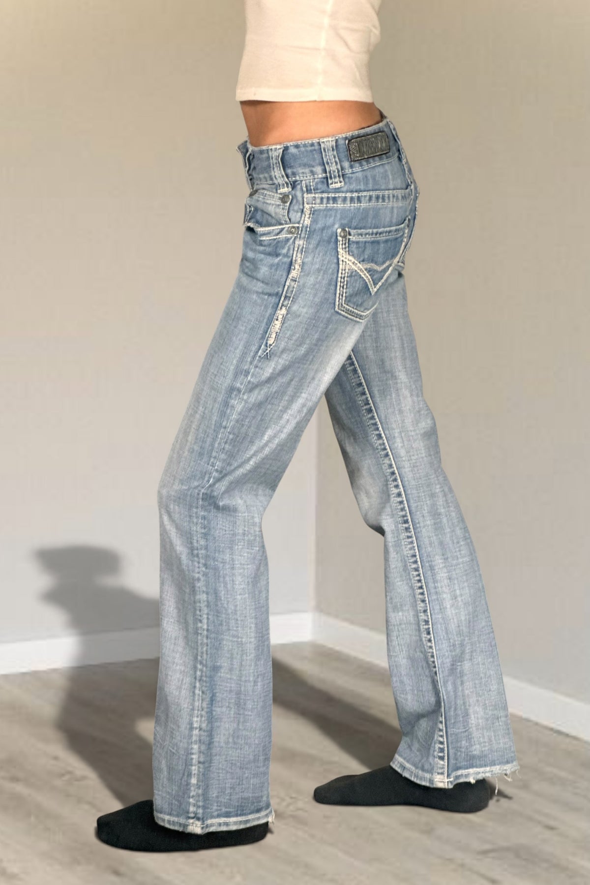Lågmidjade jeans stl: XXS