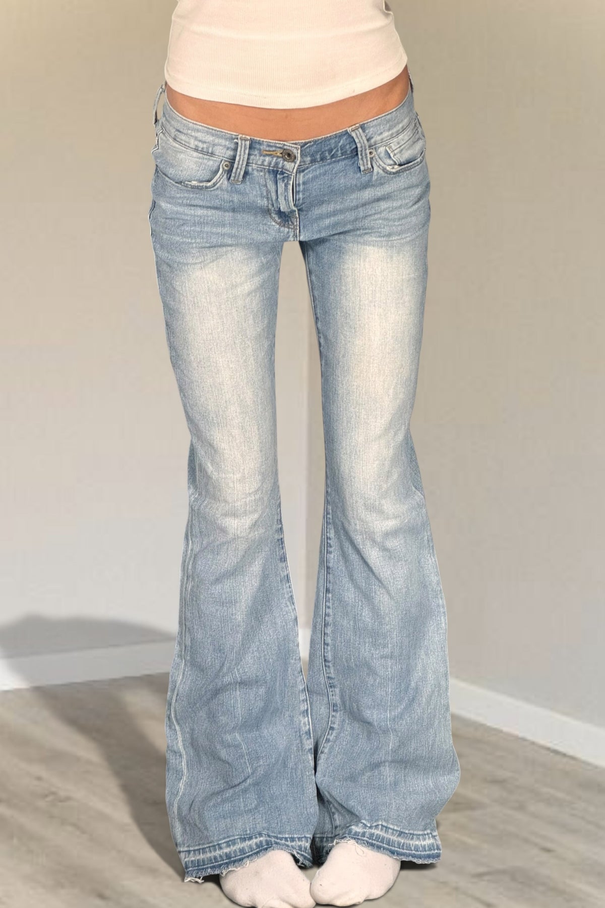 Lågmidjade jeans stl: XS