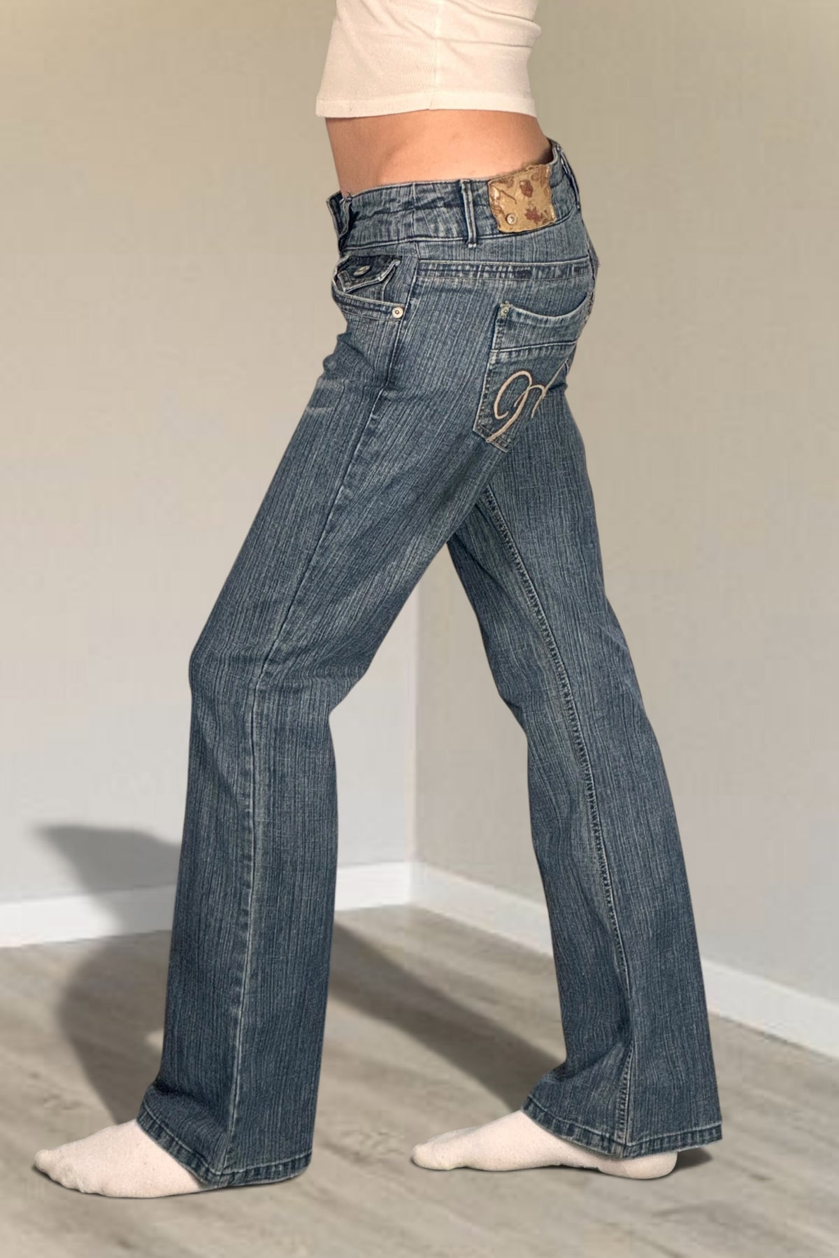 Lågmidjade jeans stl: XS