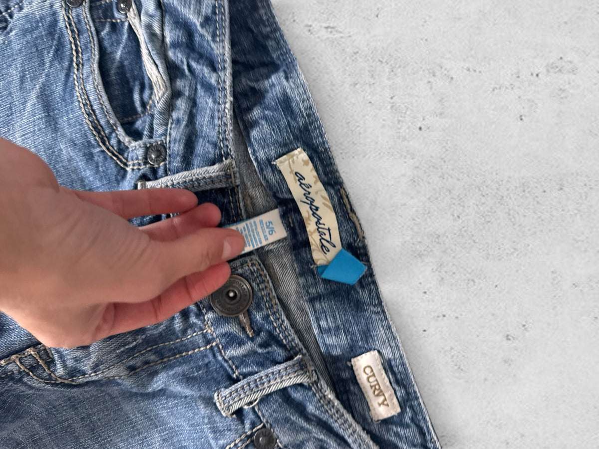 Lågmidjade jeans stl: S
