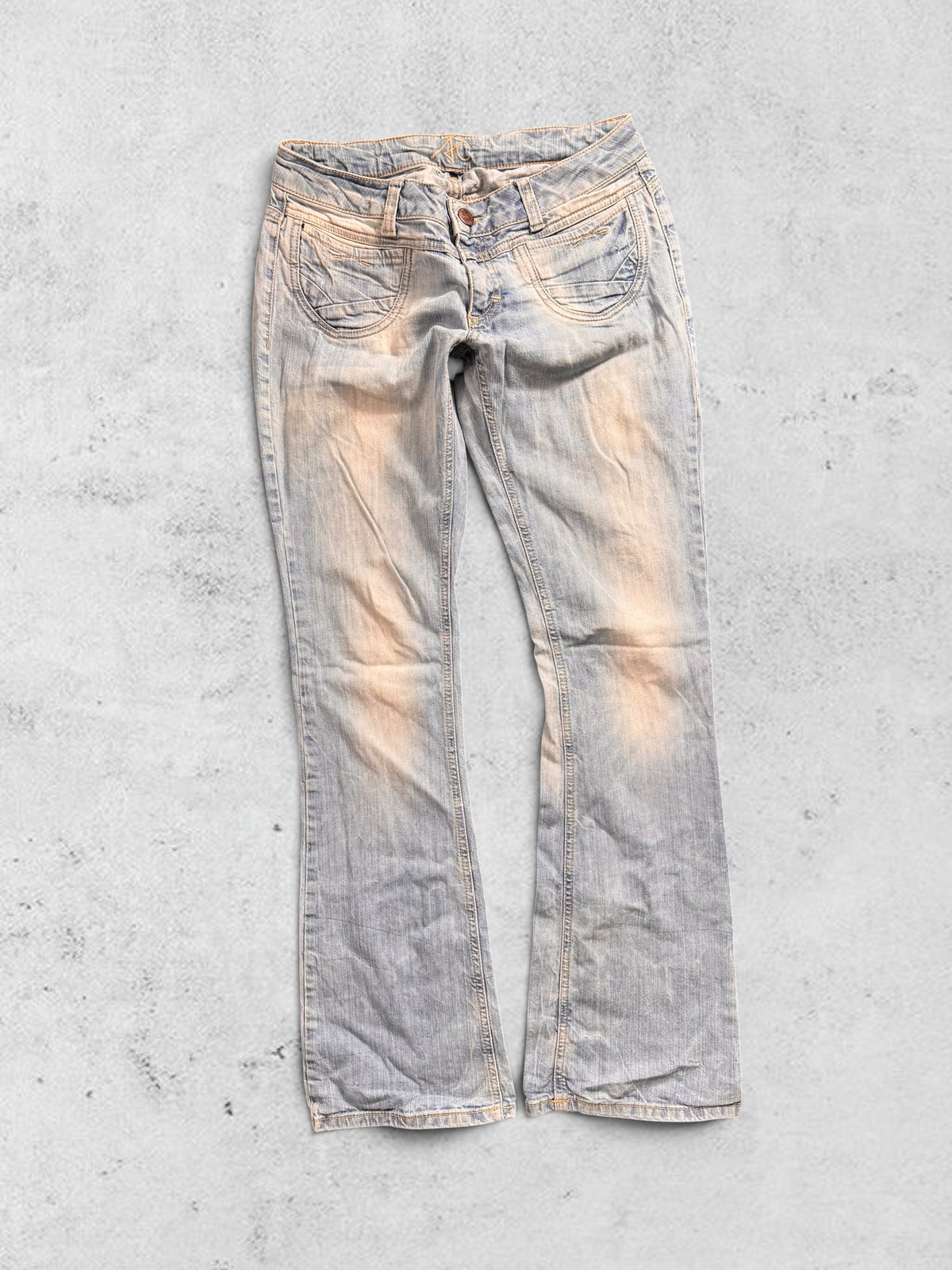 Lågmidjade jeans stl: S