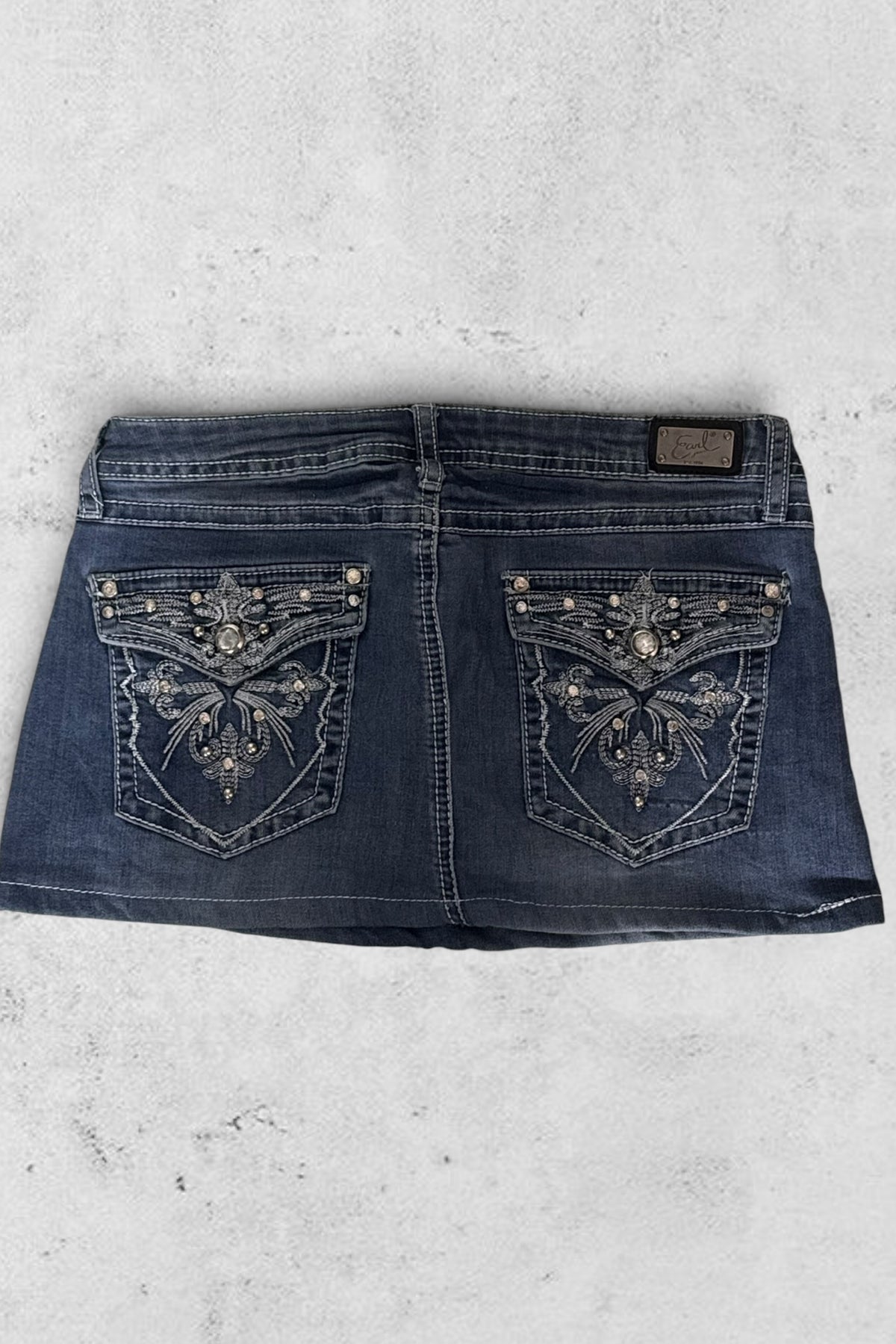 Denim skirt size: S