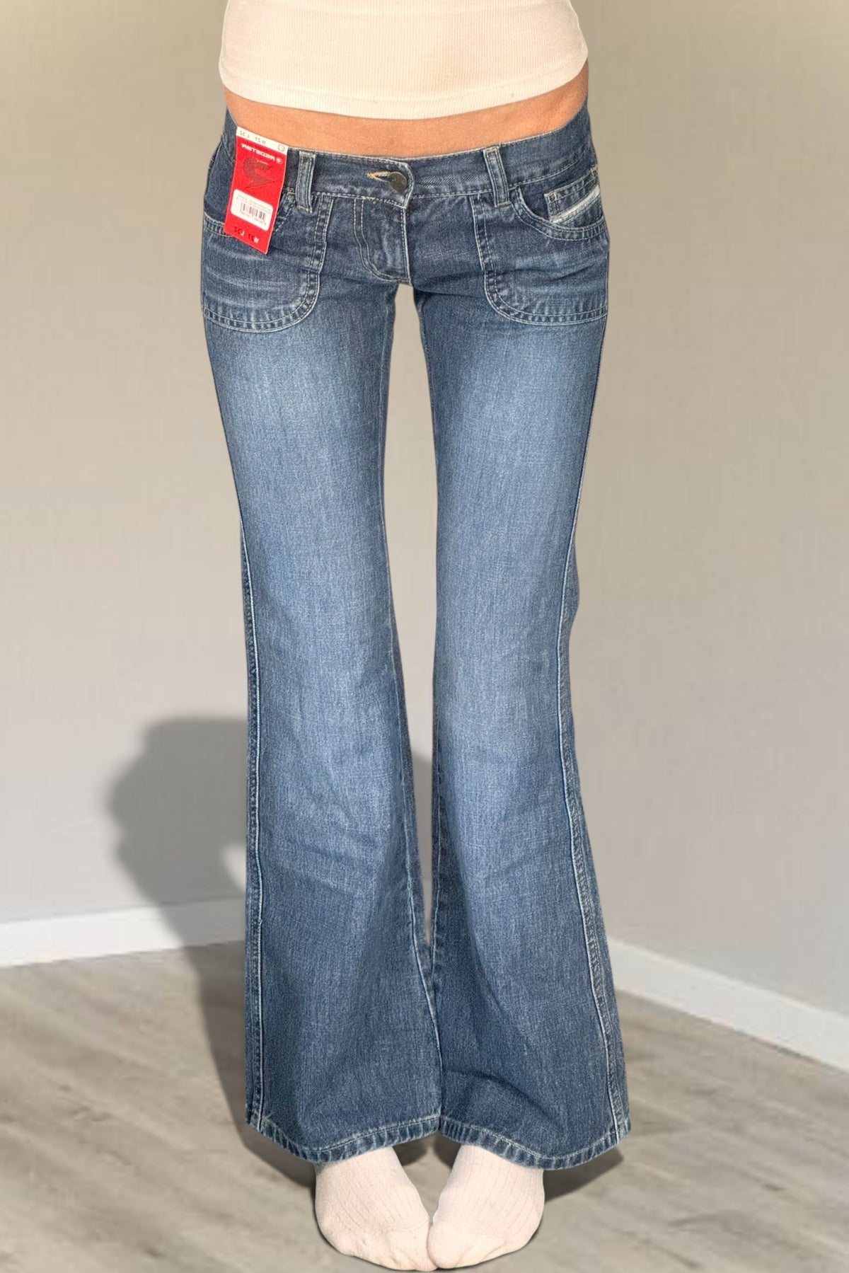 Lågmidjade jeans stl: XXS