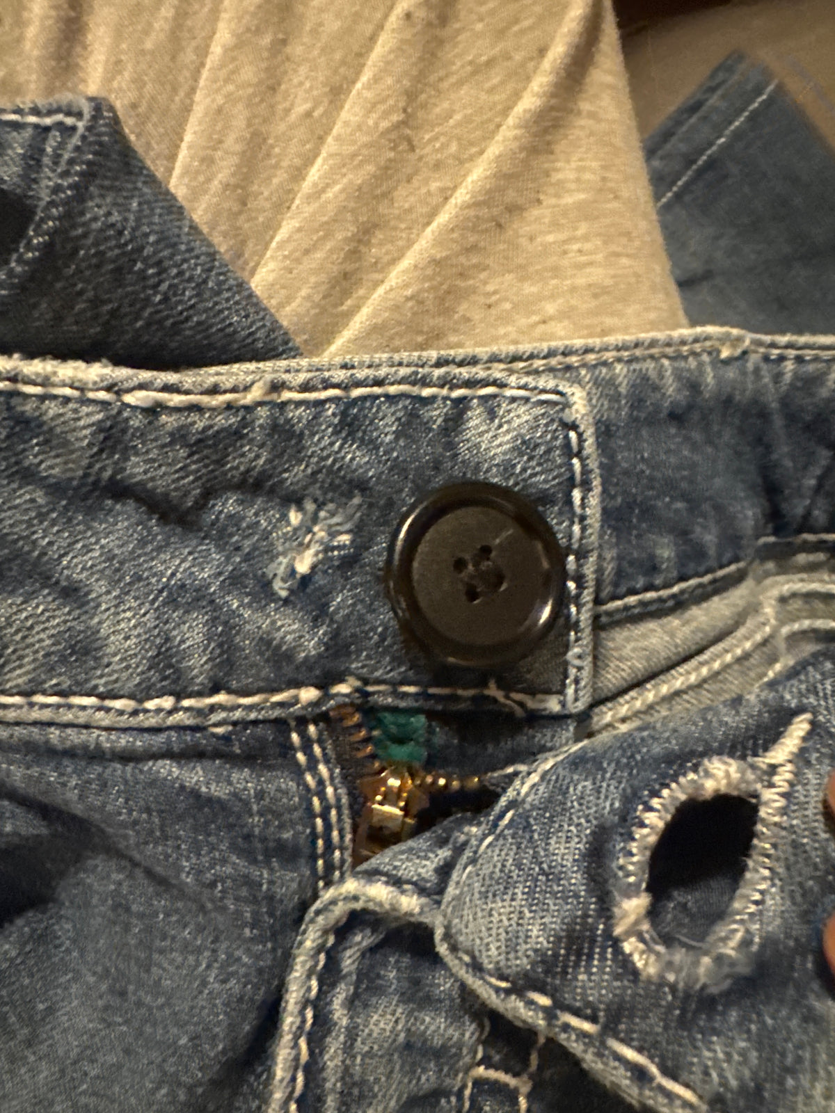 Lågmidjade jeans stl: XS